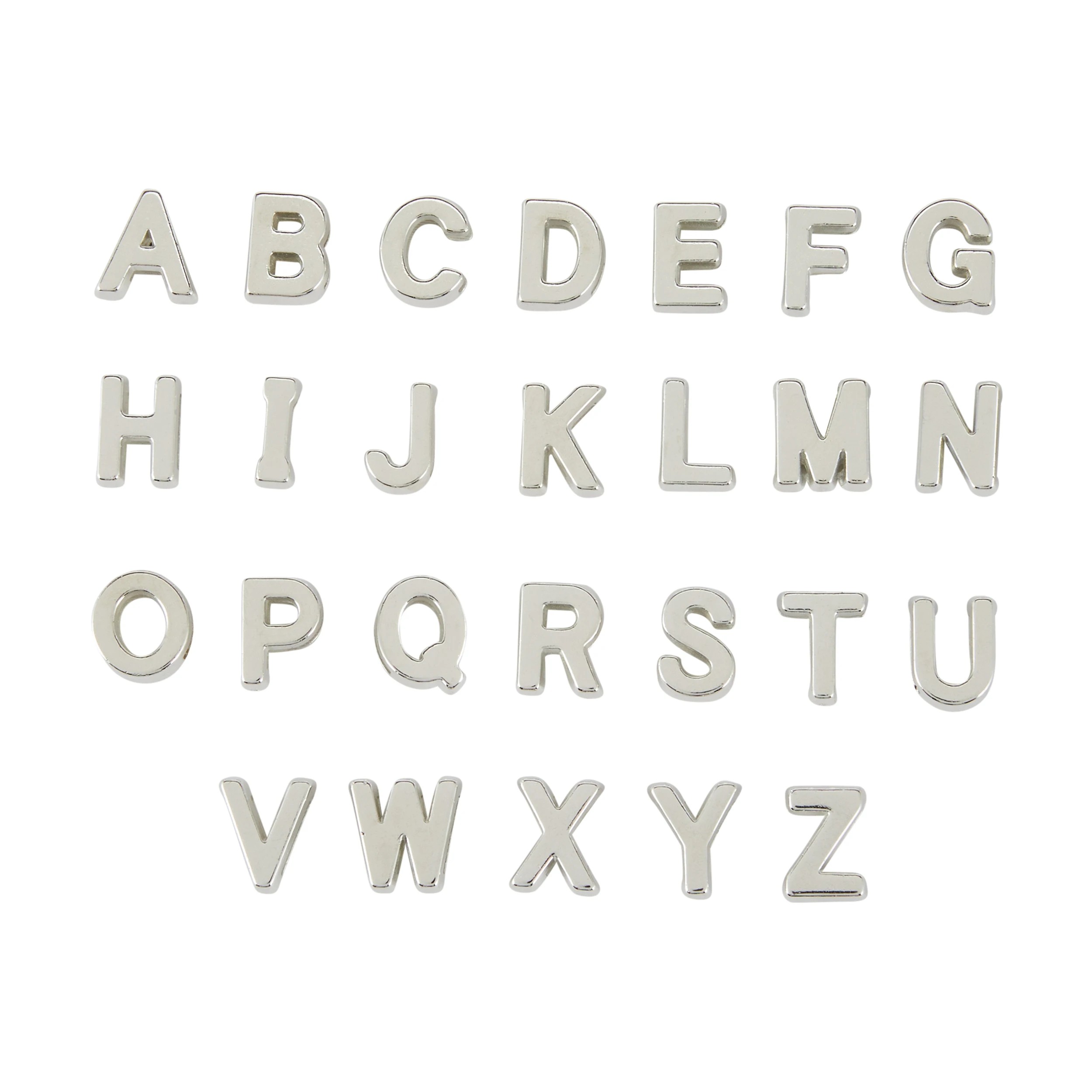 2 Jewellery Making Beads - Silver Look, 2 of 2