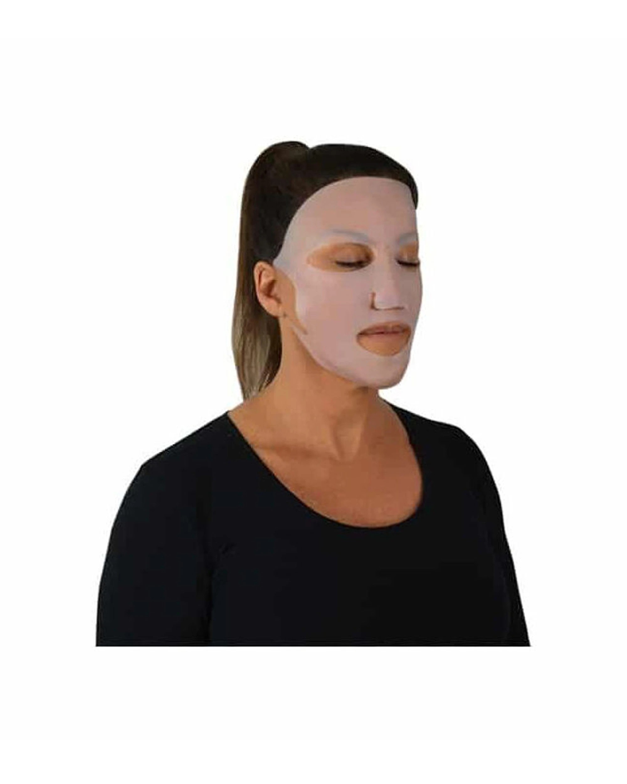 3 Annabel Trends Spa Trends Silicone Treatment Mask Reusable Facial Cover - Plain, 3 of 3