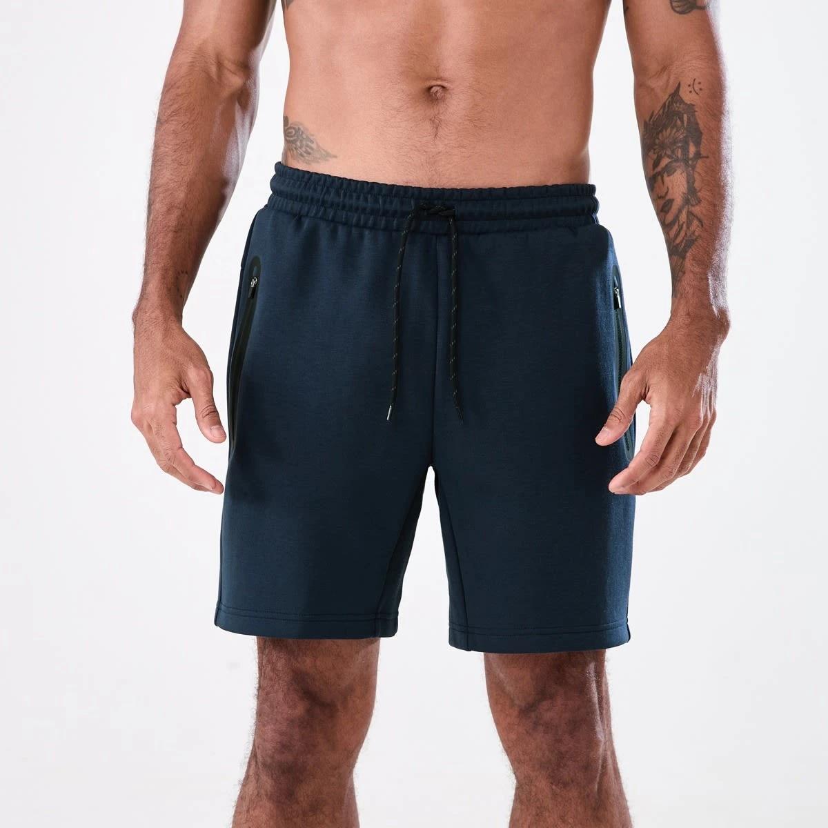 1 Active Mens Sports Shorts SHADE NAVY, 1 of 6