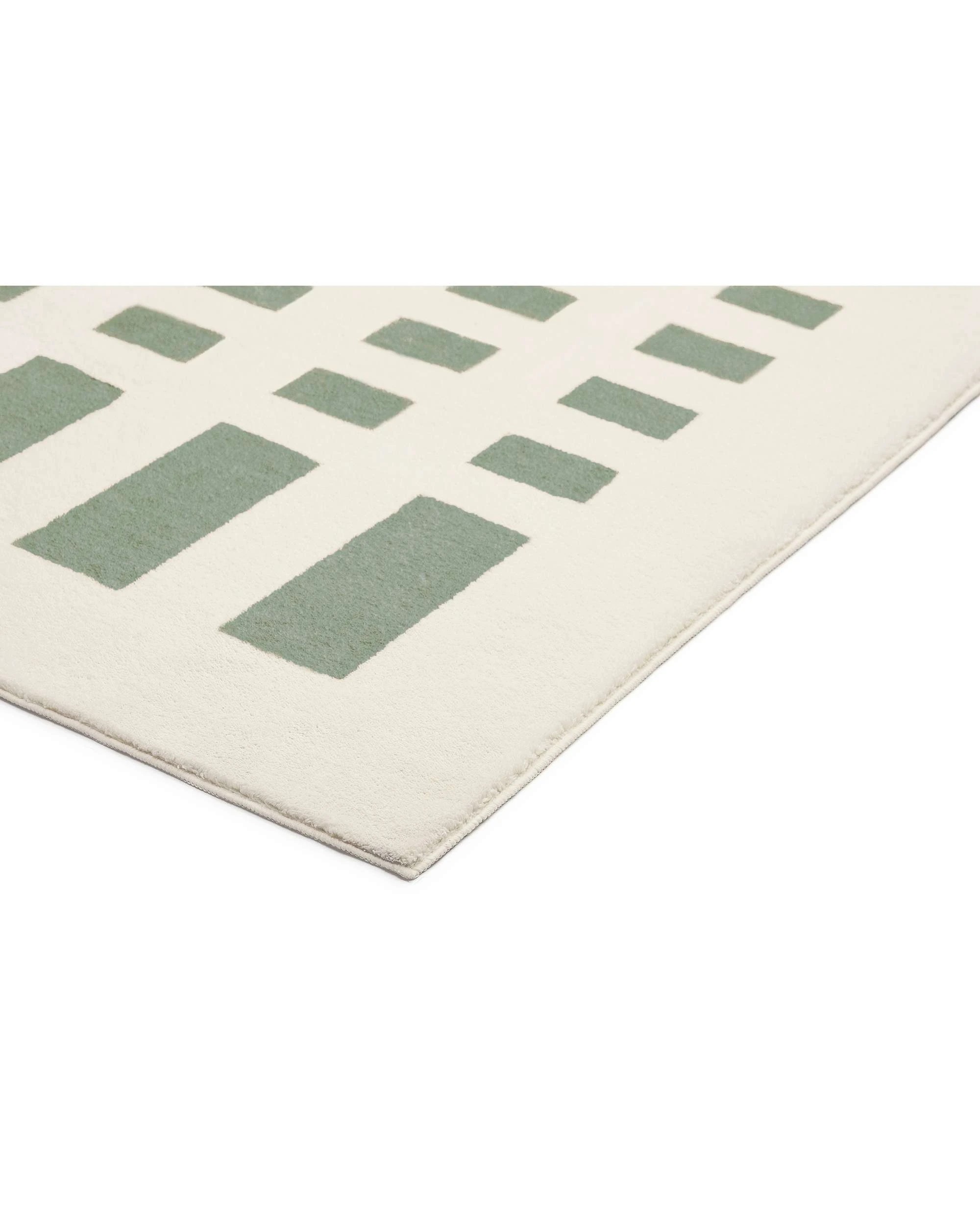 4 Loopsie Kensington Printed Washable Rug-290cm x 200cm - Green, 4 of 9