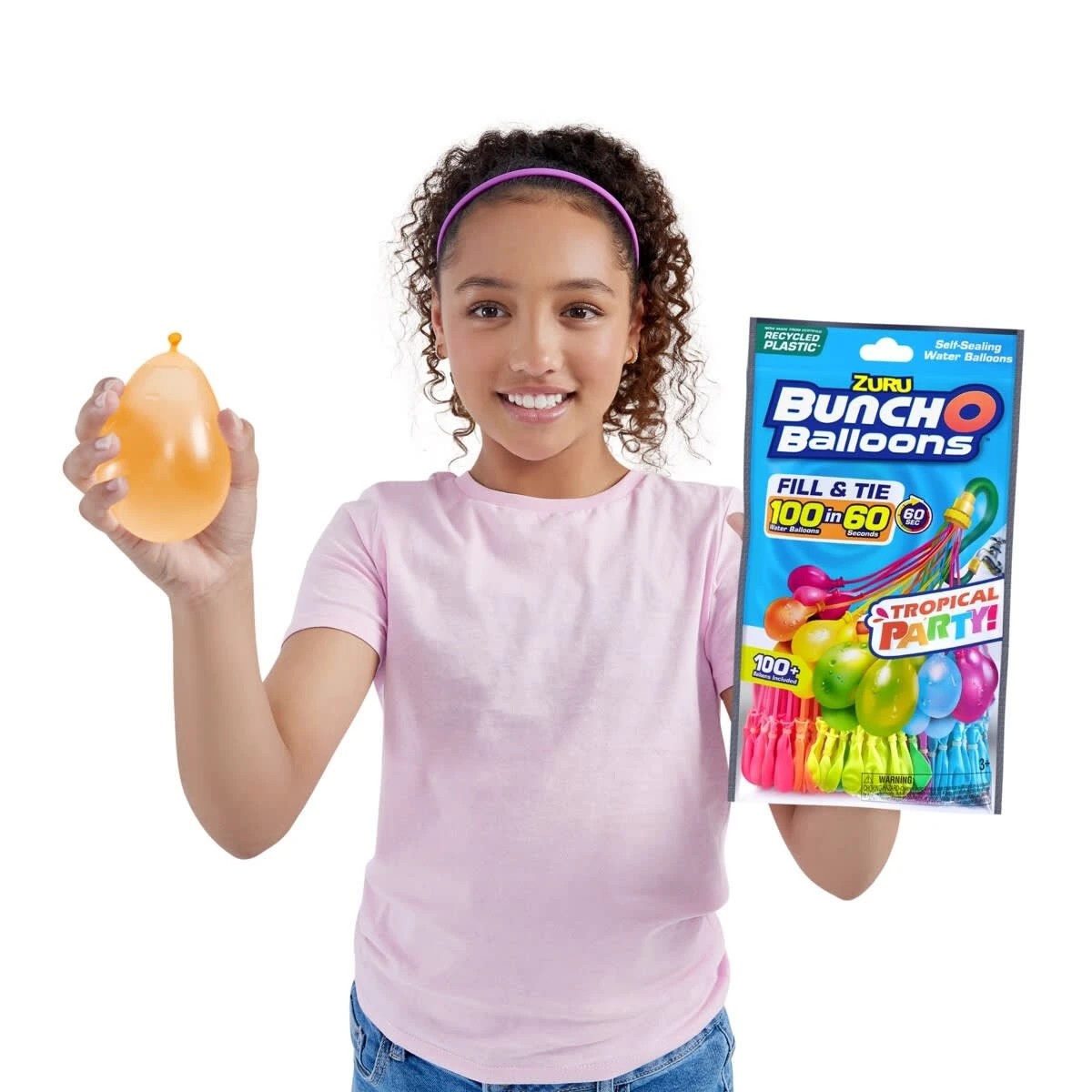 5 3 Pack Zuru Bunch O Balloons Tropical Party! Self-Sealing Water Balloons, 5 of 9