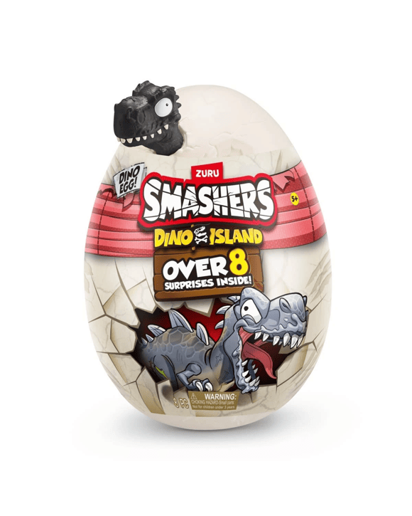 6 Piece Zuru Smashers Dino Island Egg - Assorted