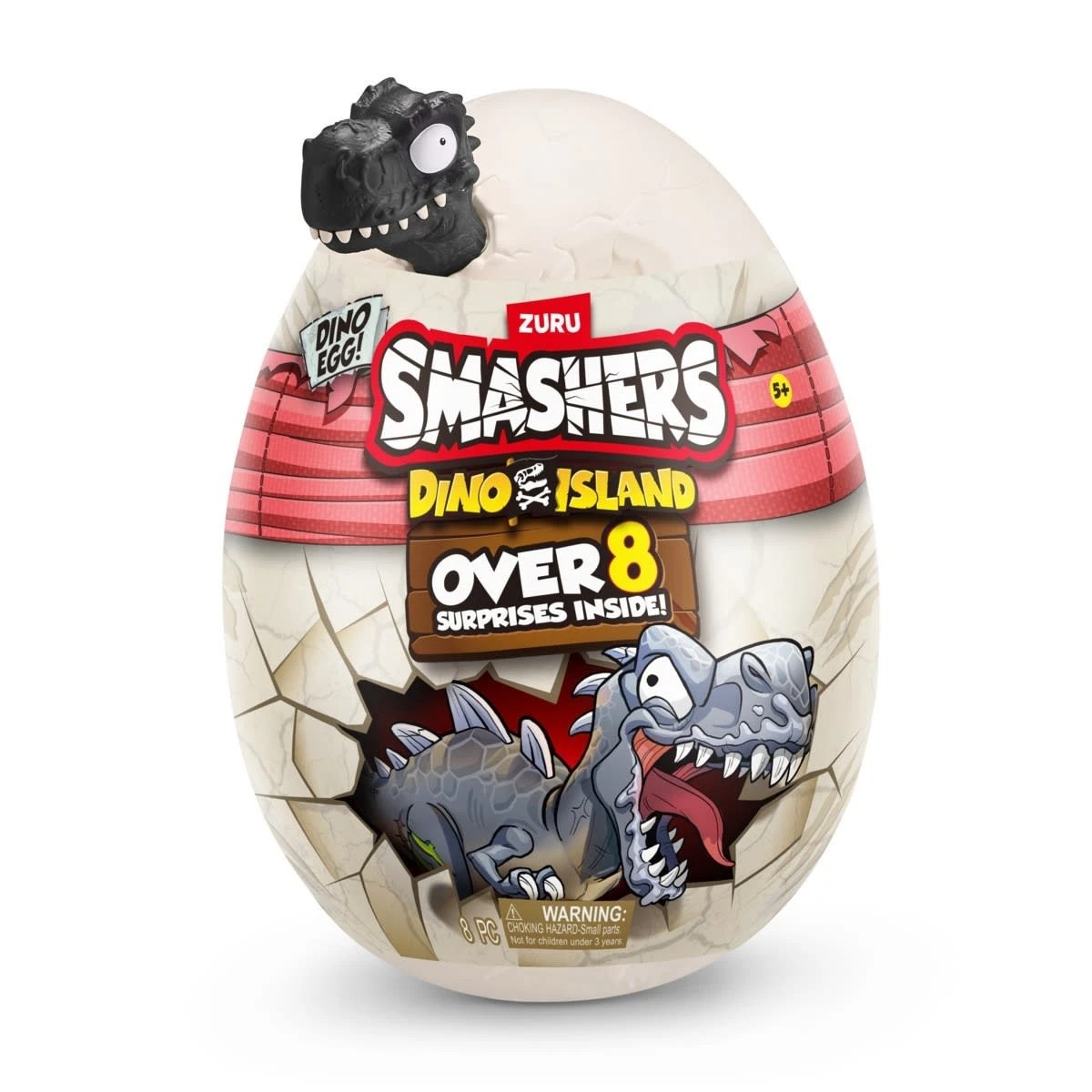 1 6 Piece Zuru Smashers Dino Island Egg - Assorted, 1 of 7