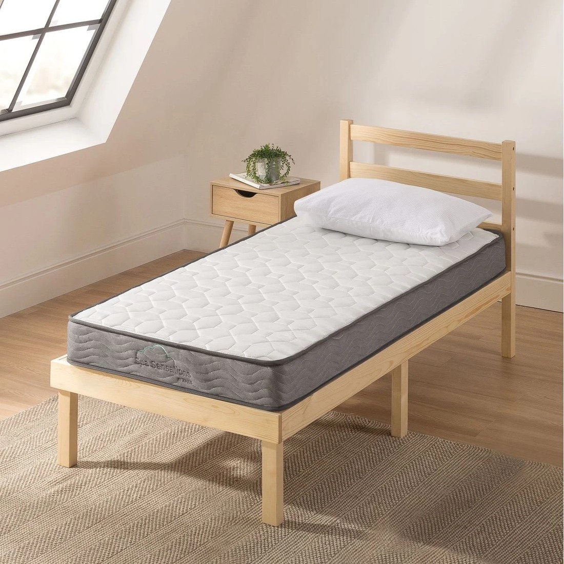 1 15cm Single Bed Bonnell Mattress, 1 of 9
