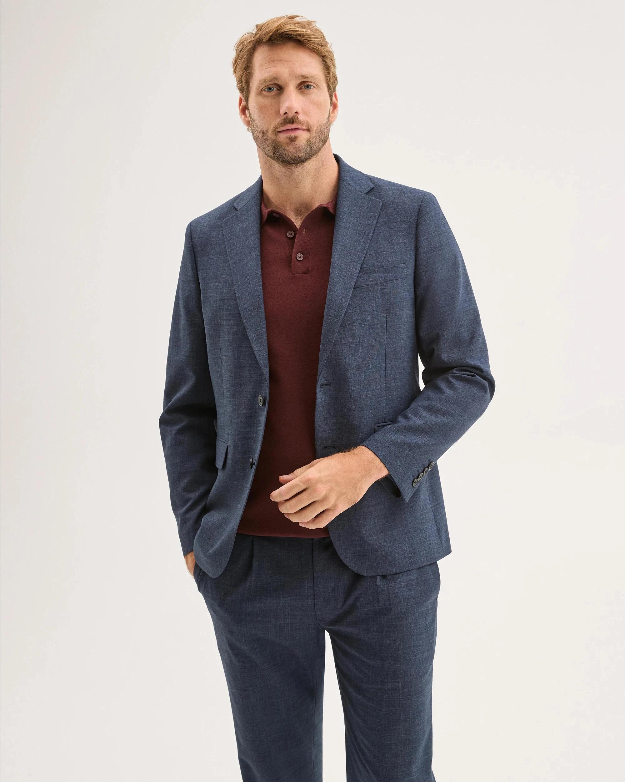 9 Preview Knit Polo Top BITTER CHOC, 9 of 9