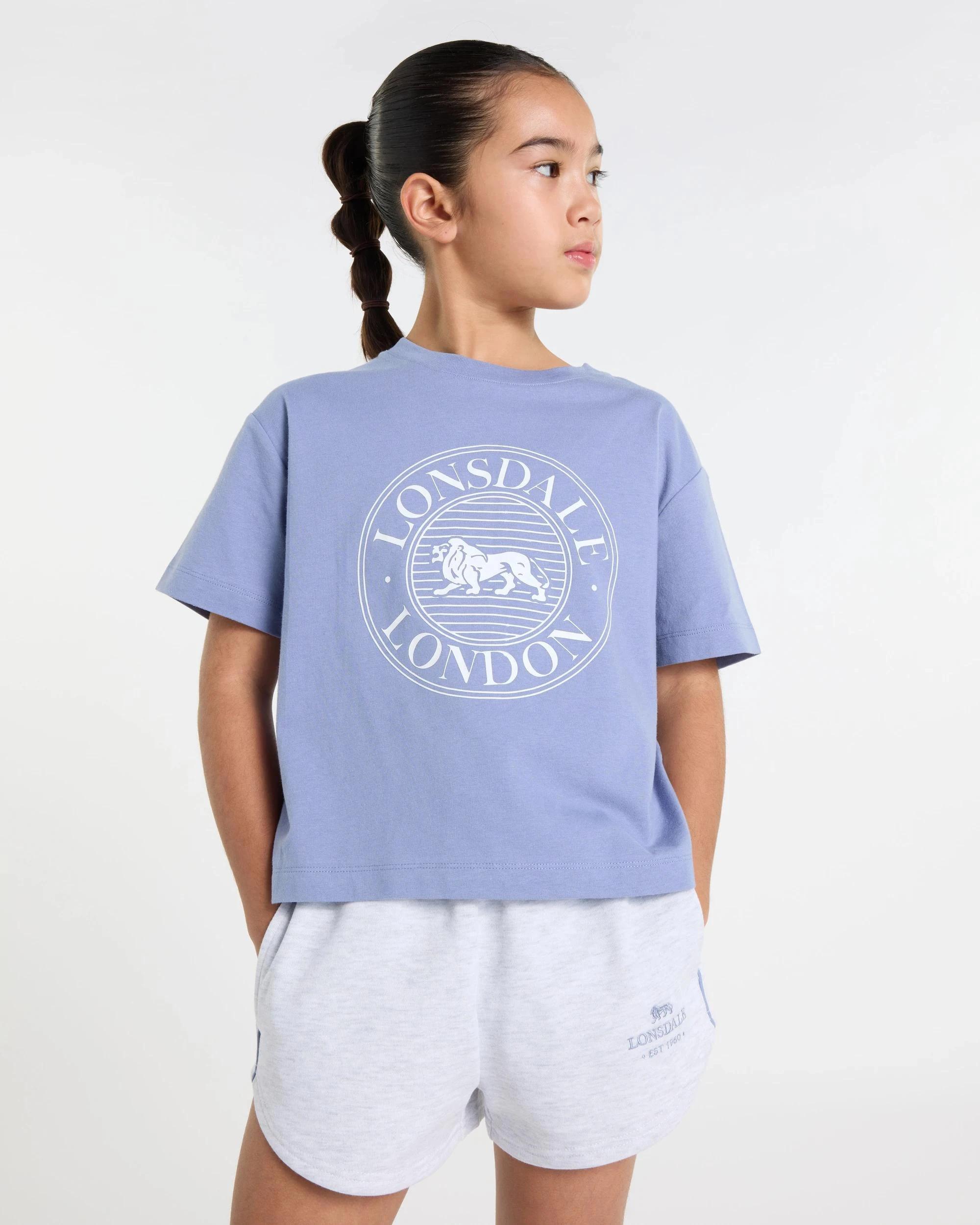1 Oversized T-Shirt Blue - Lonsdale London BLUE, 1 of 4