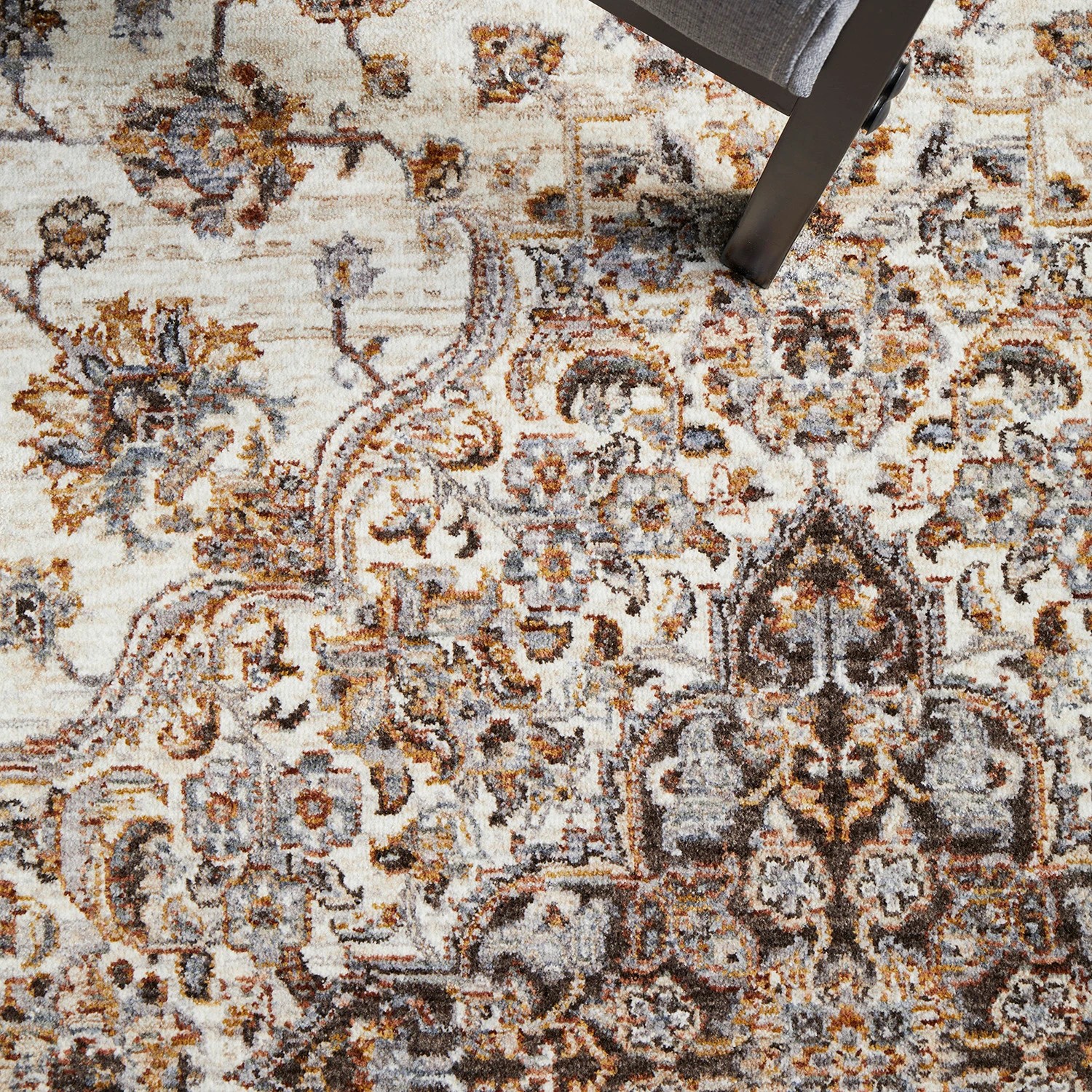 8 Common Ground Rugs Jaipur 77 380x300cm - Extra Large Power Loomed Floor Rug - Silver, 8 of 9