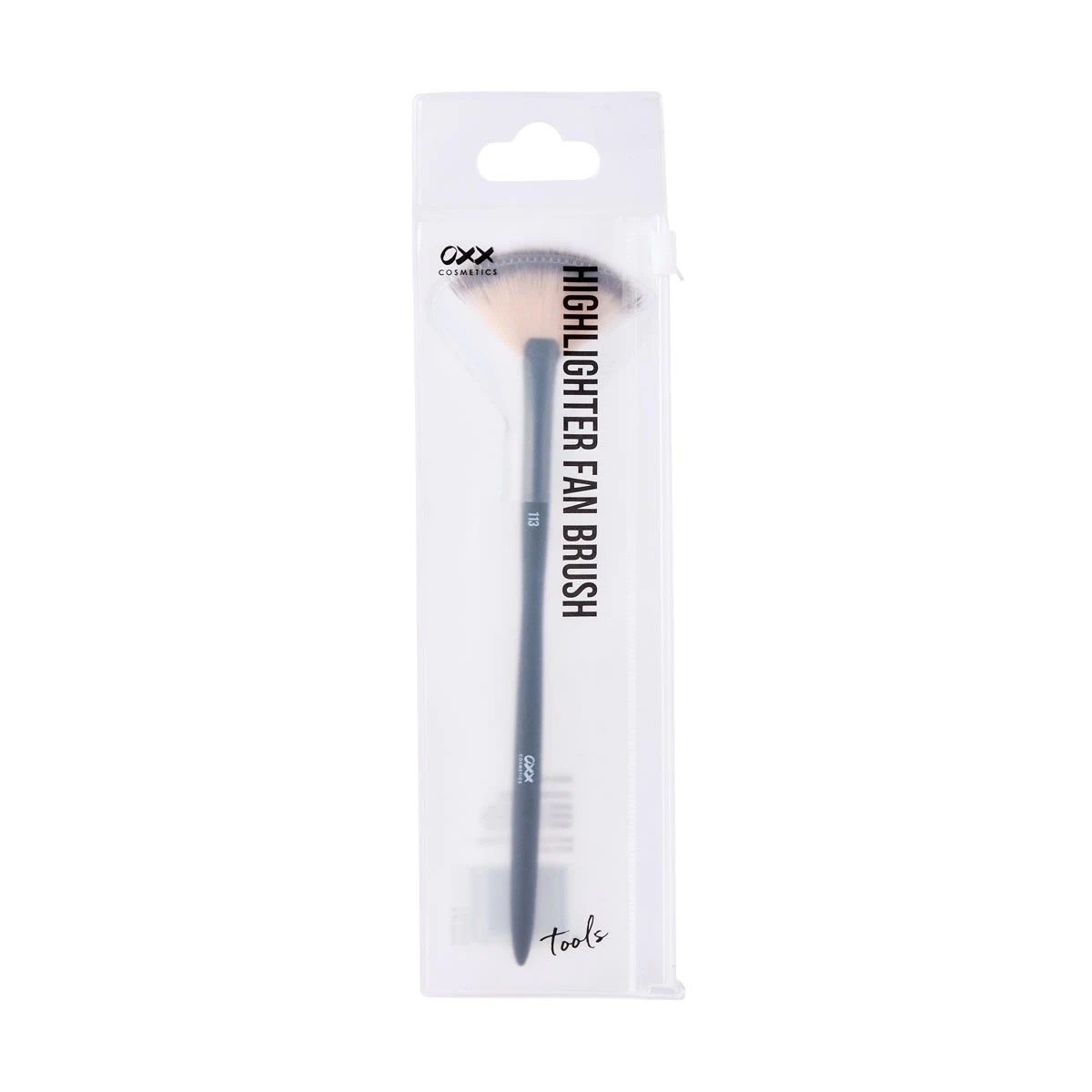 5 OXX Cosmetics 113 Highlighter Fan Brush - Black, 5 of 5