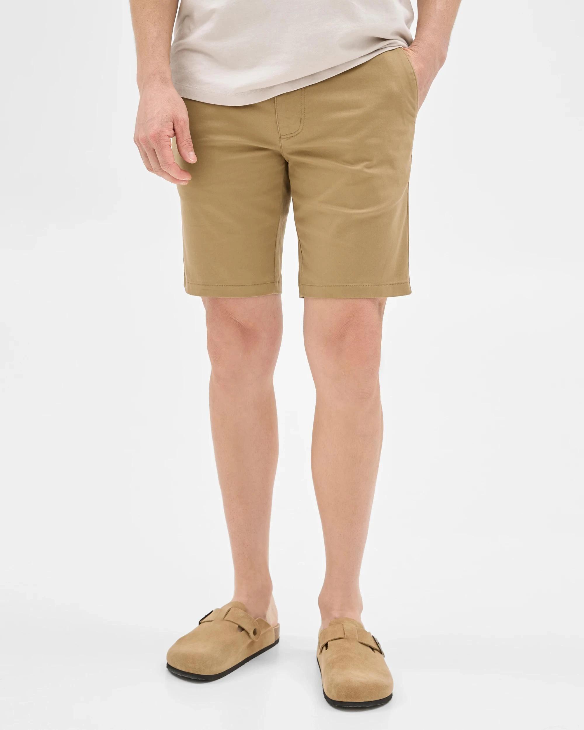 2 Target Australian Cotton Blend Slim Chino Shorts SEPIA TINT, 2 of 7