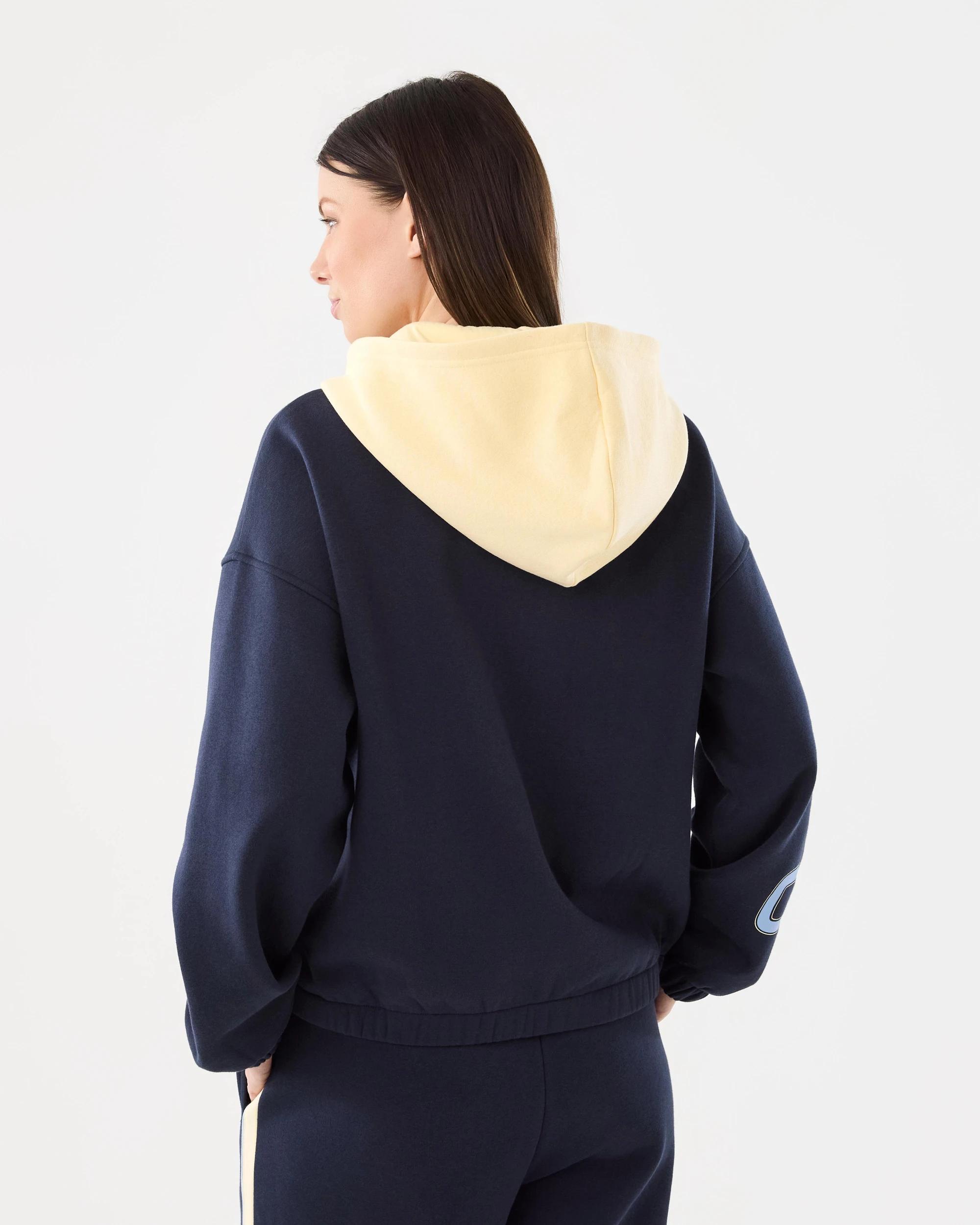 3 Zip Through Bomber Hoodie Calm Club, 3 of 9