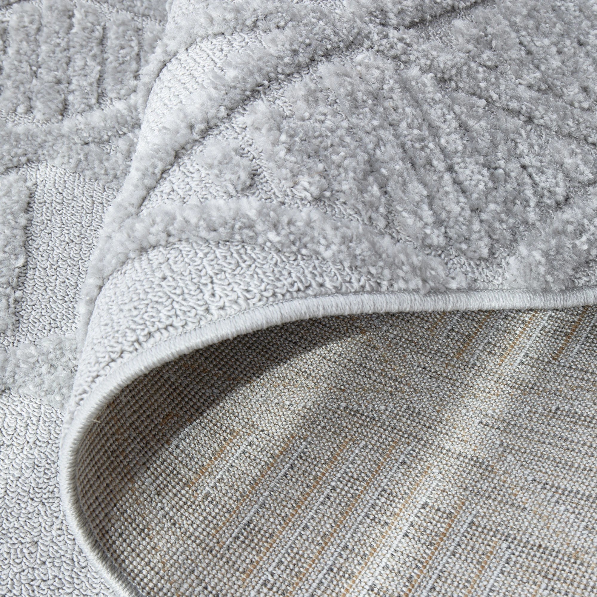 6 Common Ground Rugs Safflower 74 290x200cm - Silver, 6 of 7