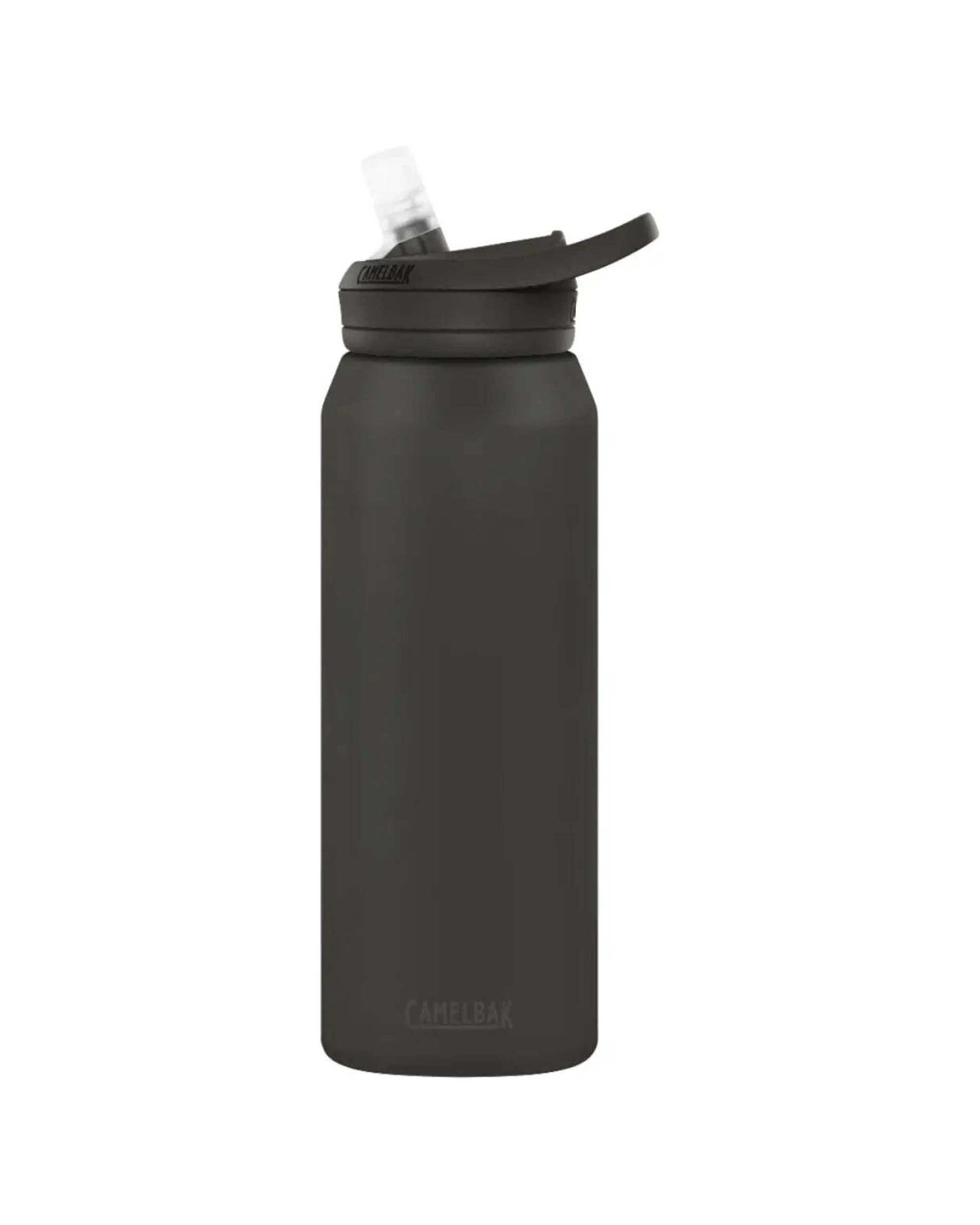 1 CamelBak Eddy+ Vacuum Insulated Leakproof Stainless Steel Drink Bottle 1L Jet - Black, 1 of 1