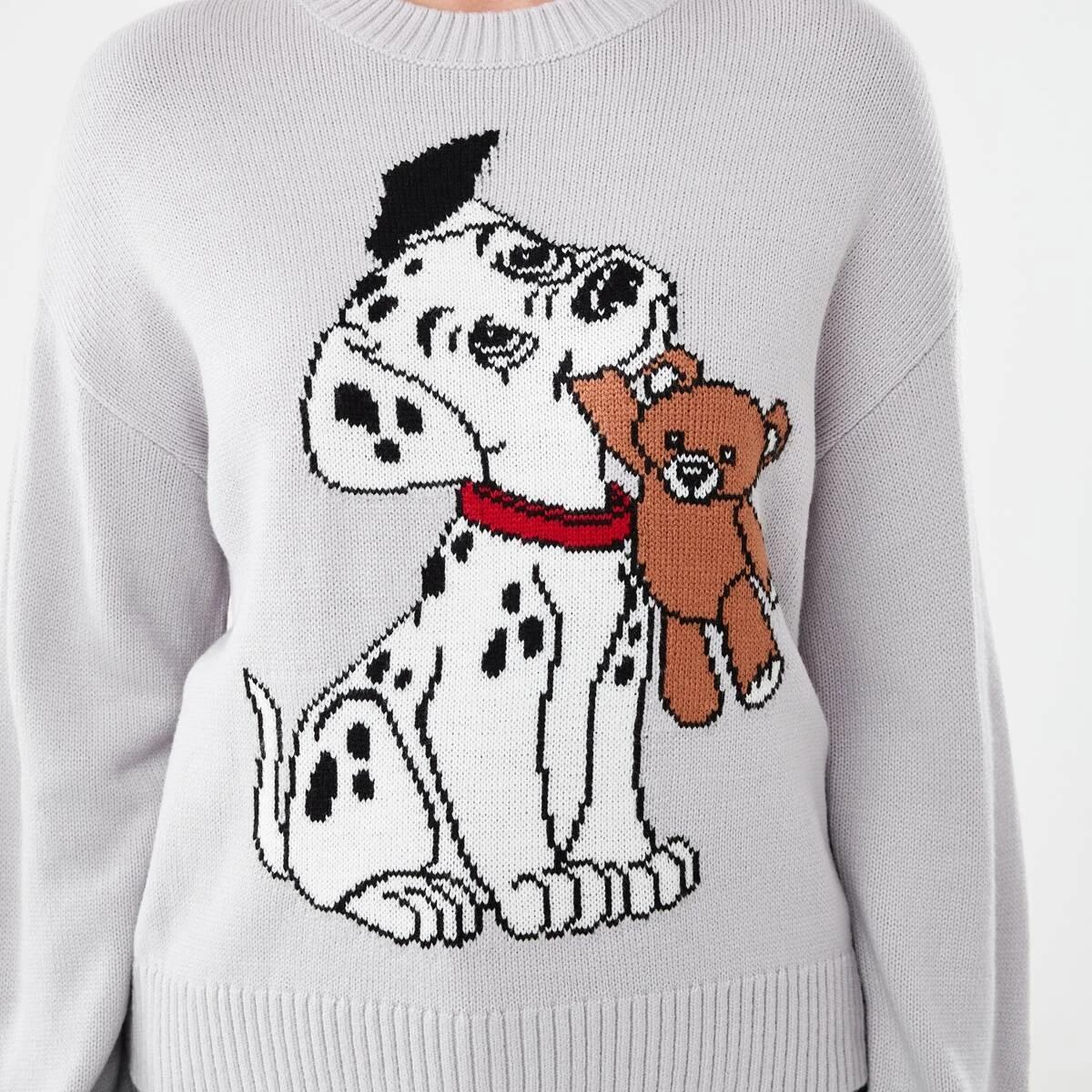 5 101 Dalmatians License Long Sleeve Knit Jumper Dalmations, 5 of 5