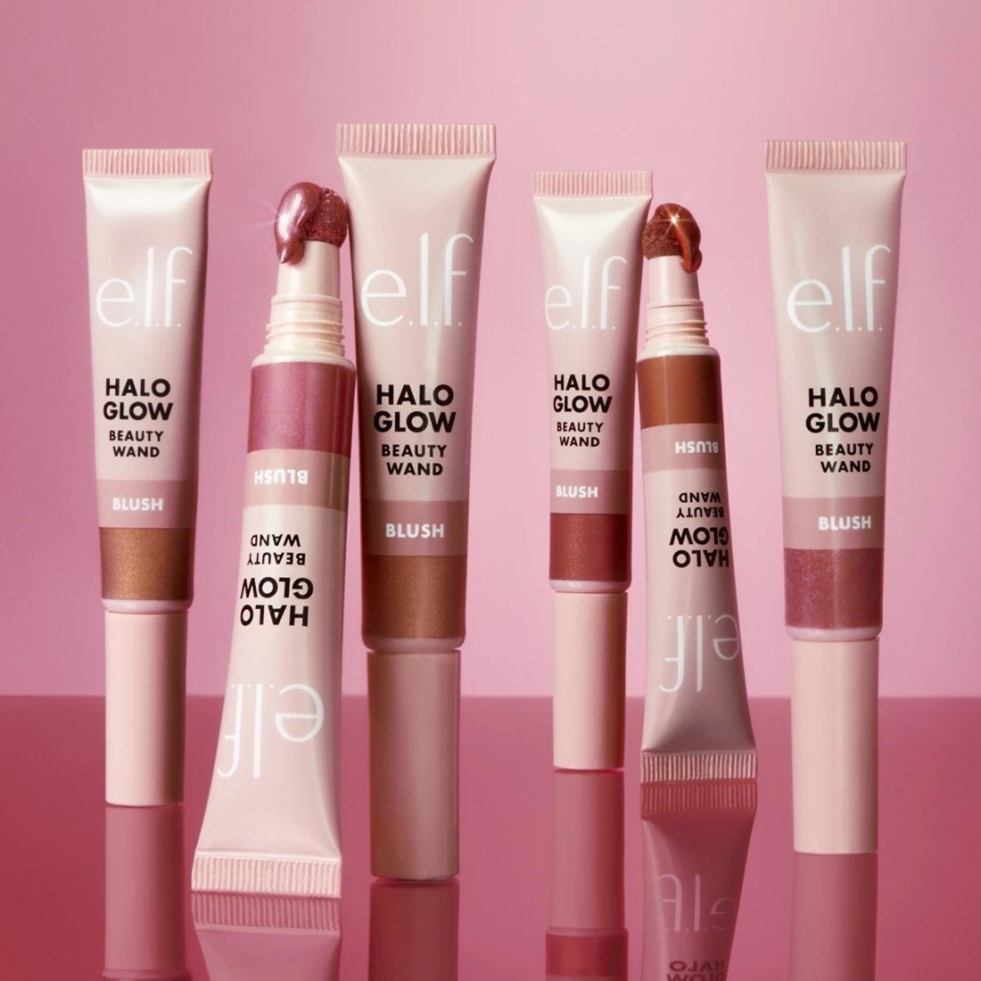 8 e.l.f. Halo Glow Blush Beauty Wand - Rose You Slay, 8 of 8