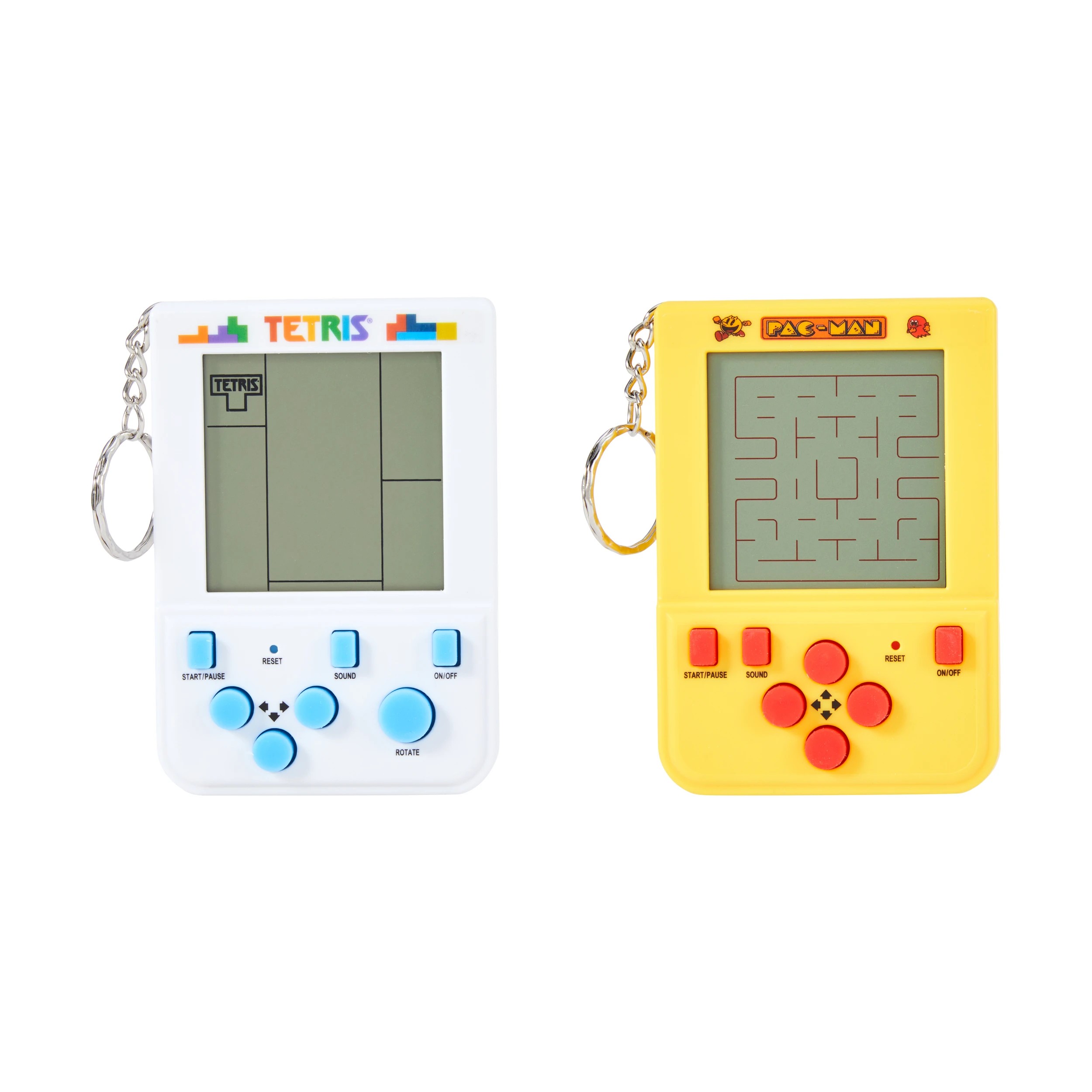 2 Tetris/Pac Man Arcade Keyring Game - Assorted, 2 of 5