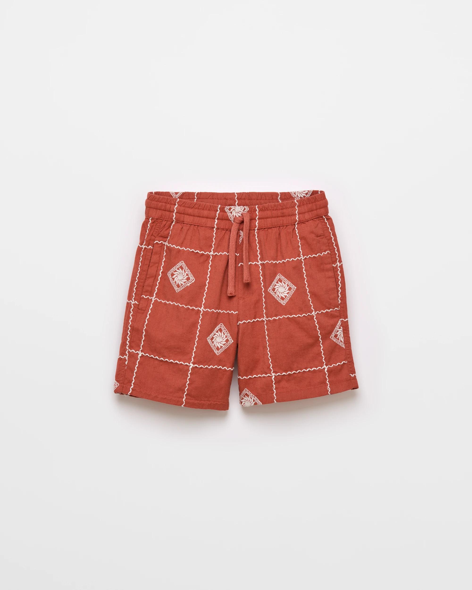 4 Target Woven Shorts WARM RUST, 4 of 5