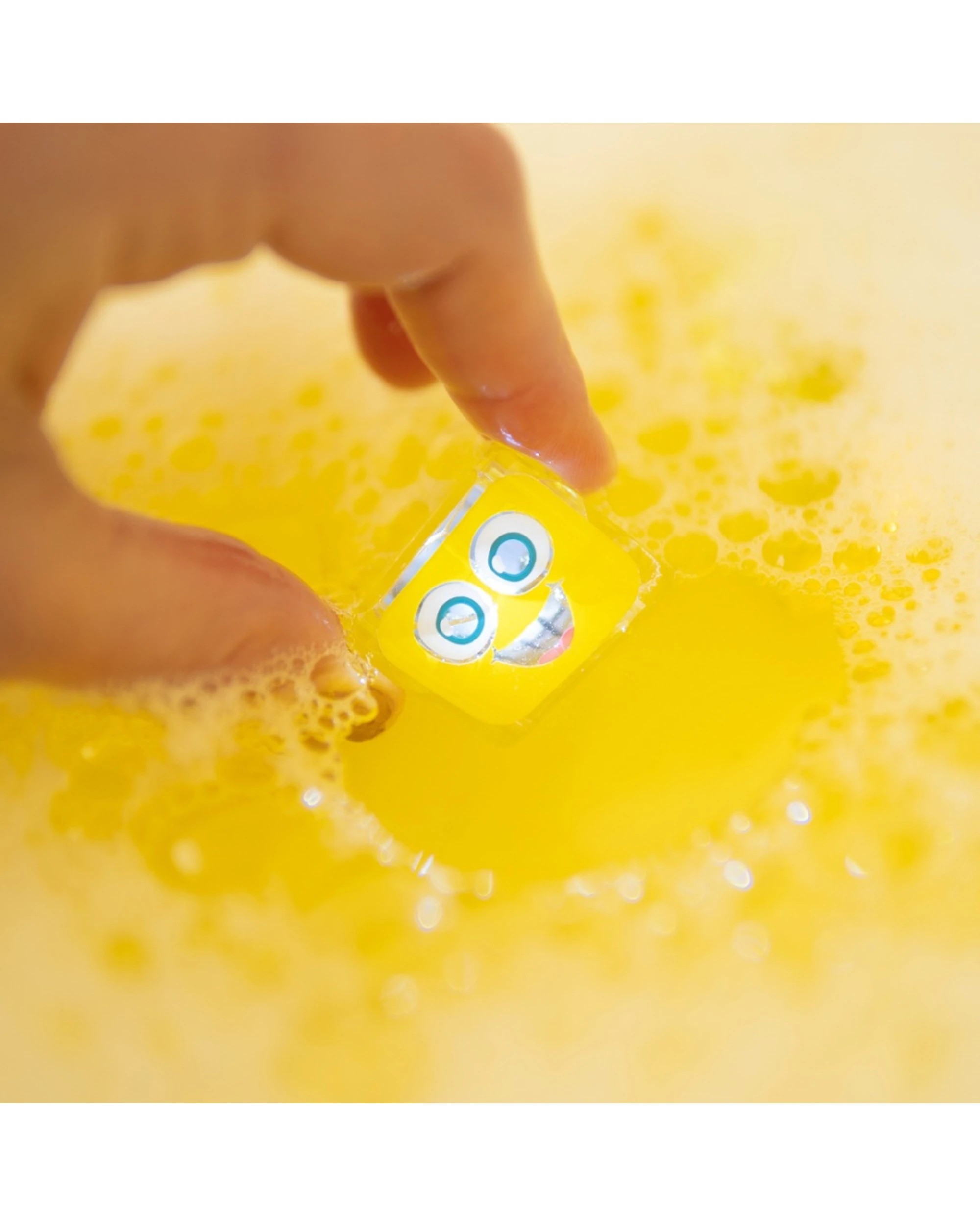 2 Glo Pals 4pc Water Activated Light Up Sensory Baby Kids Bath Toy Alex - Yellow, 2 of 3