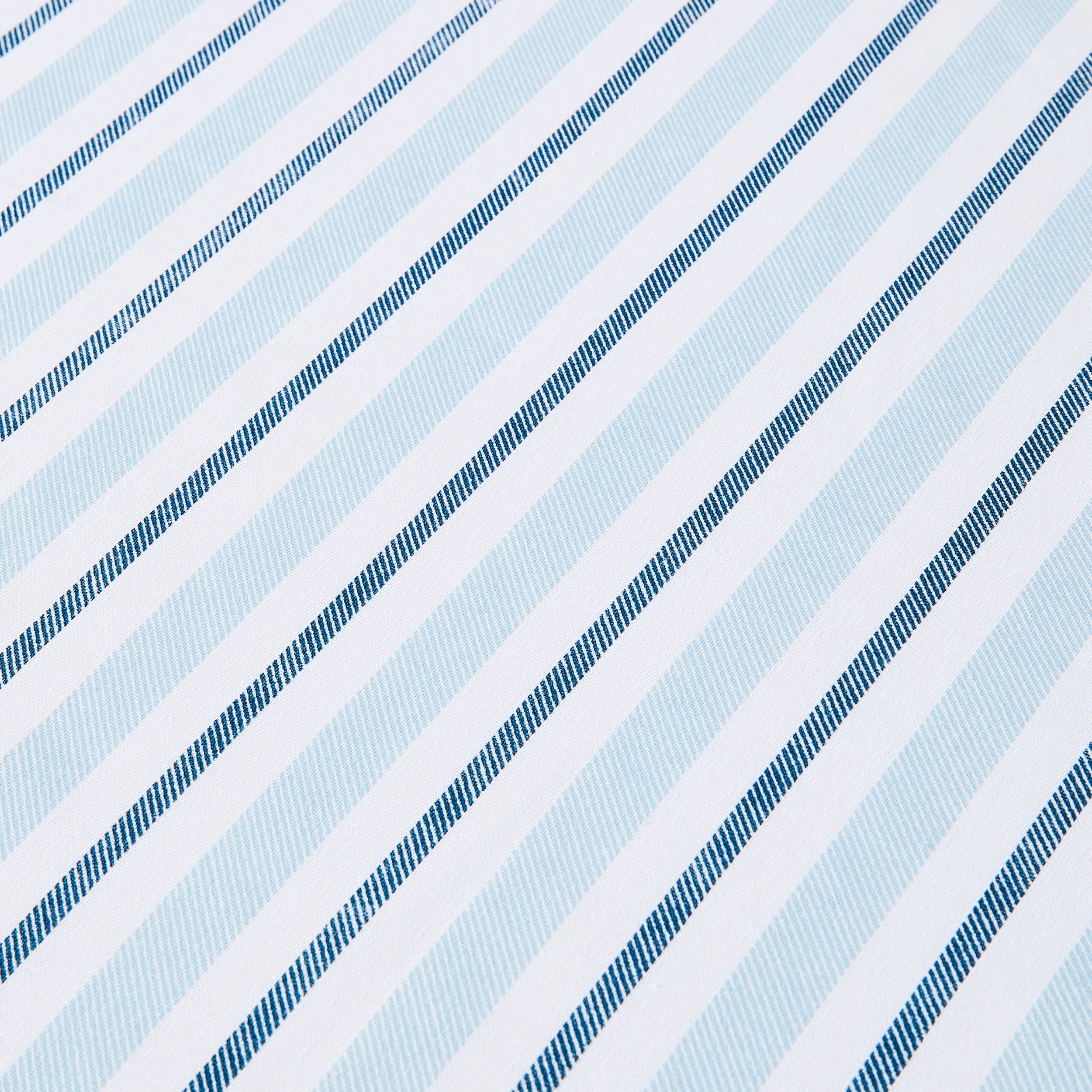 4 Blue Stripe Tablecloth, 4 of 5