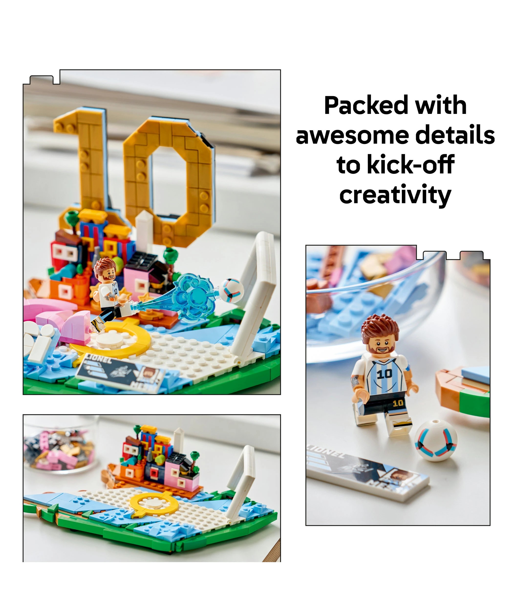 4 LEGO Editions Football Lionel Messi – Football Highlights 43011, 4 of 10