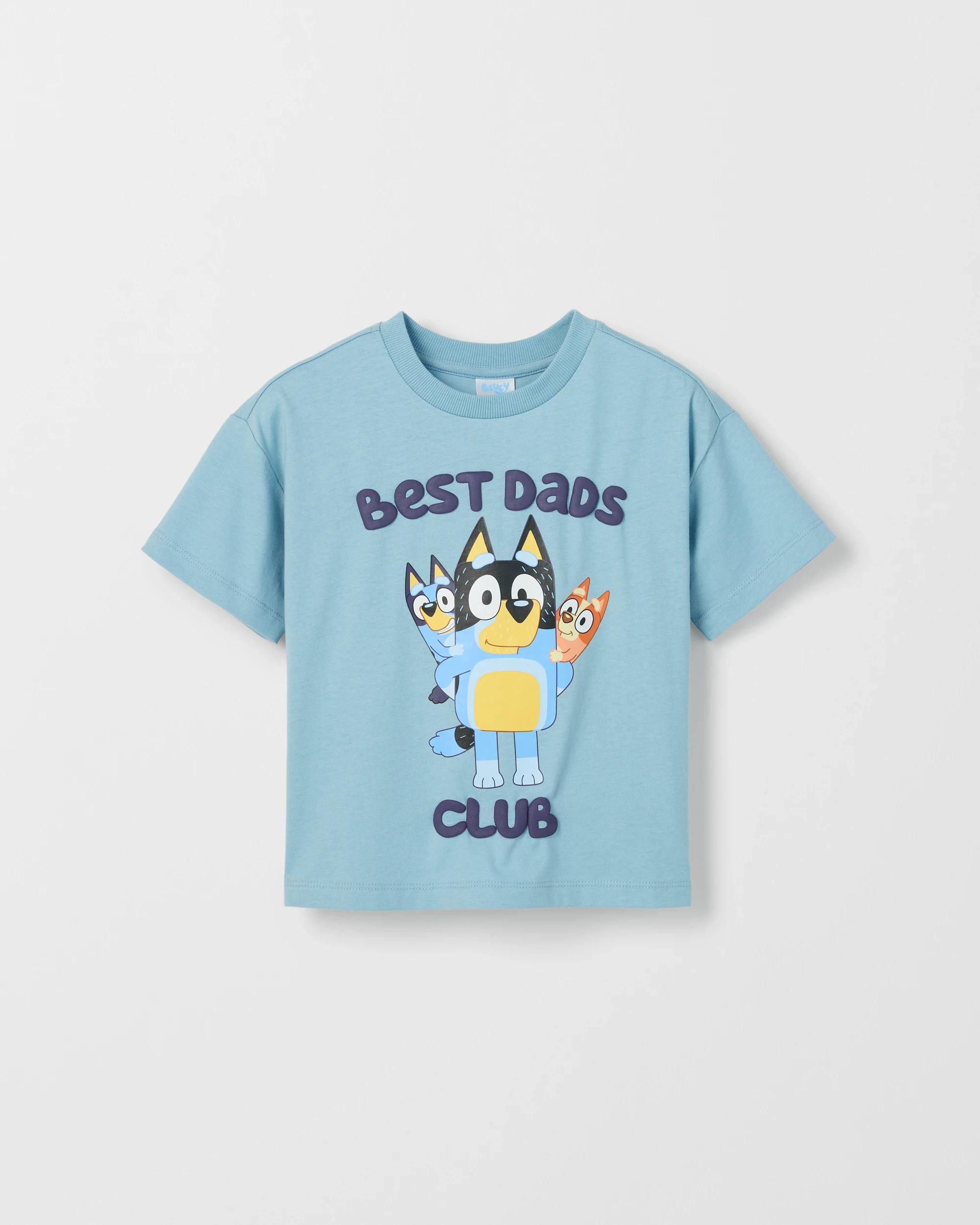 5 Bluey Australian Cotton T-Shirt BLUE, 5 of 7