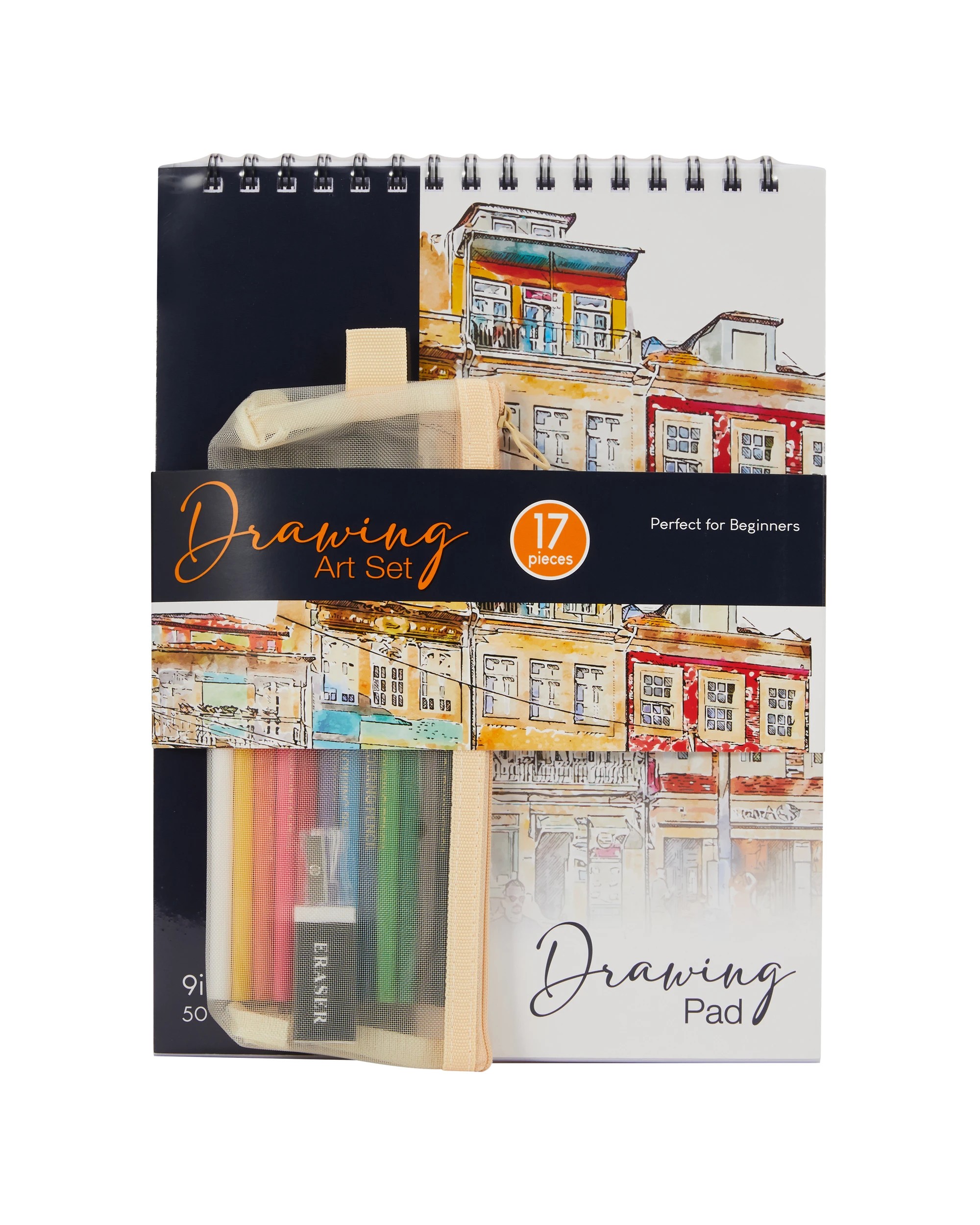 1 17 Piece Drawing Art Set, 1 of 5