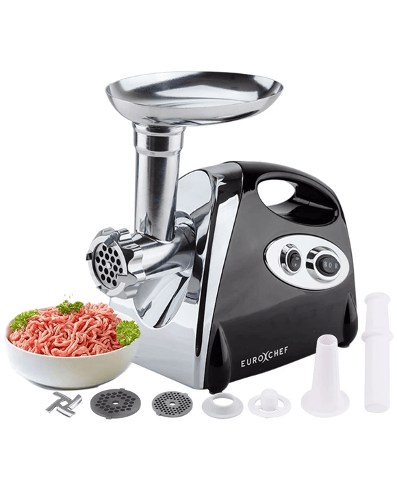 EuroChef Electric Meat Grinder - Black