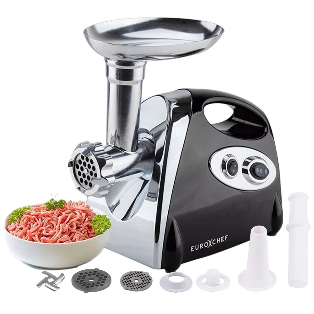 1 EuroChef Electric Meat Grinder - Black, 1 of 1
