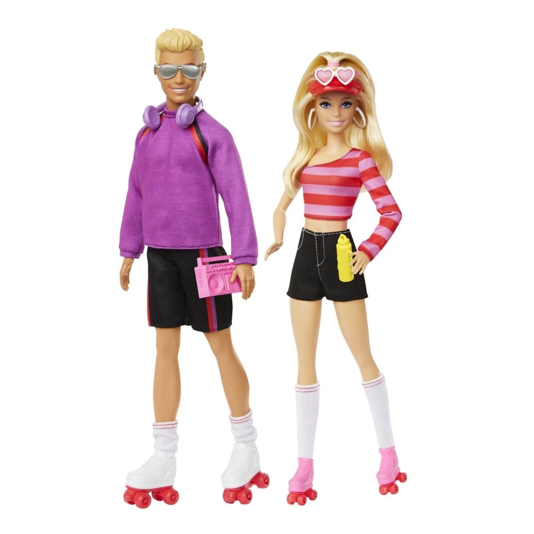 4 Barbie Fashionistas 65th Anniversary: Barbie & Ken Roller-Skating Fashion Dolls, 4 of 6