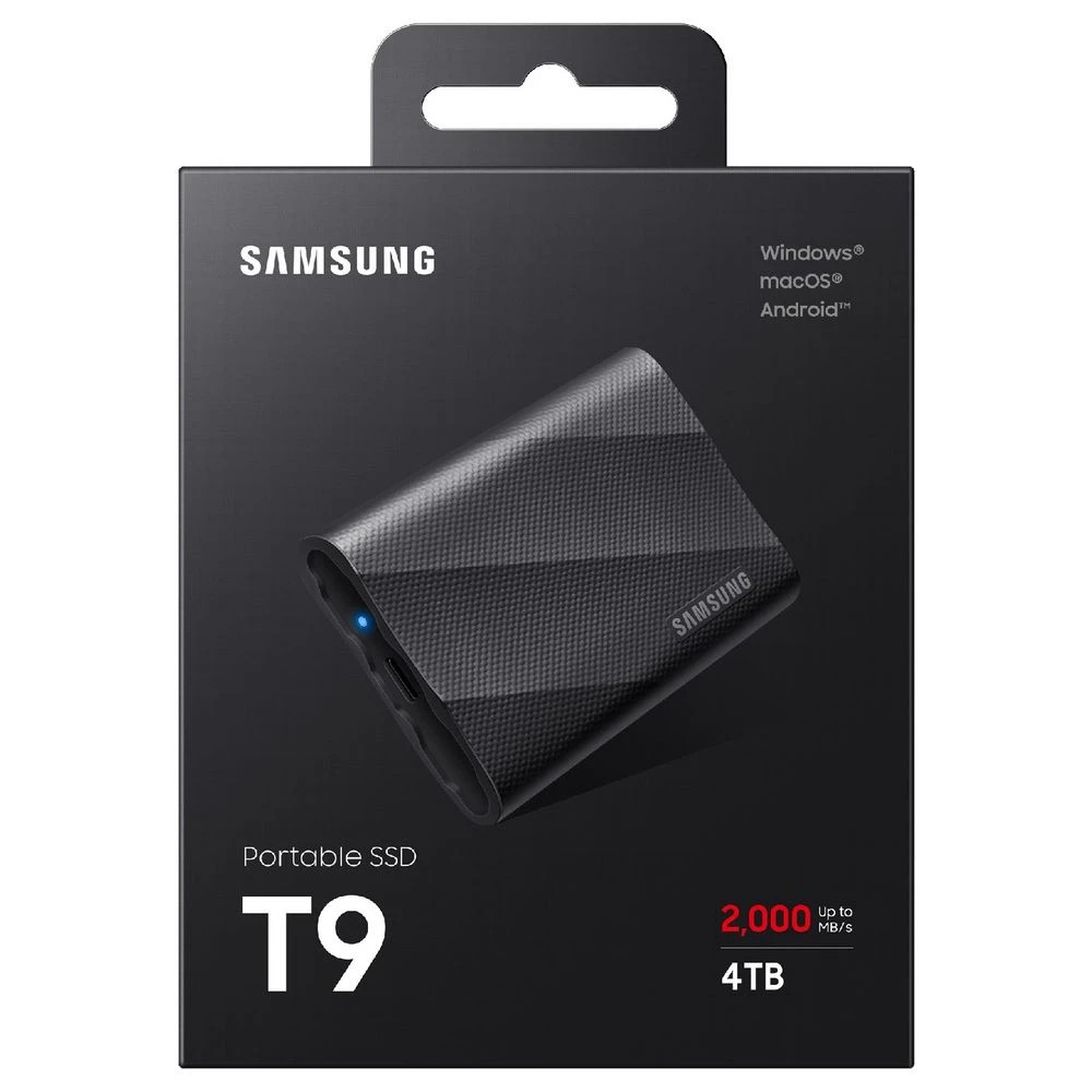 6 Samsung 4TB T9 Portable SSD Black, 6 of 7