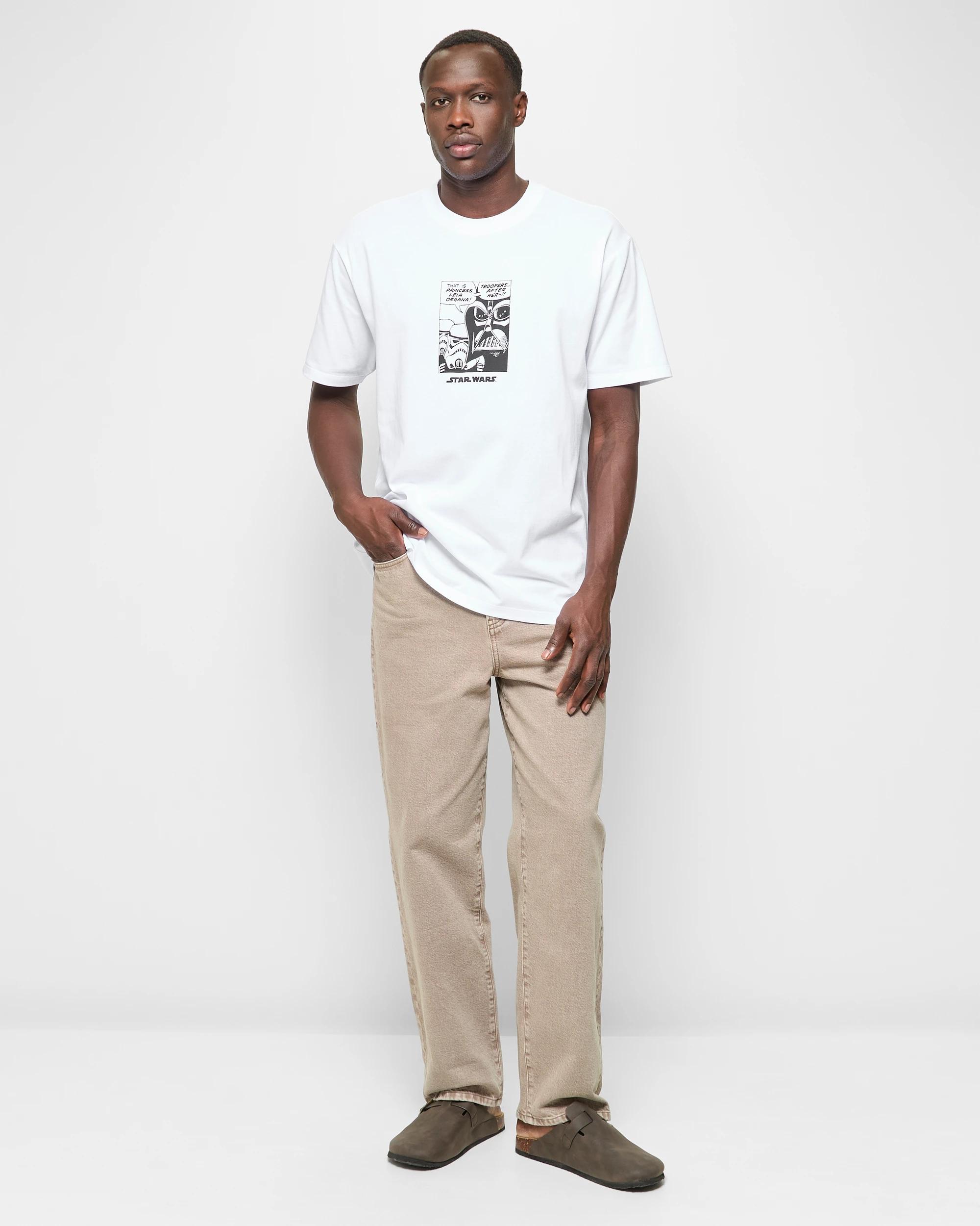 2 Licensed Australian Cotton Star Wars Comic T-shirt WHITE, 2 of 6