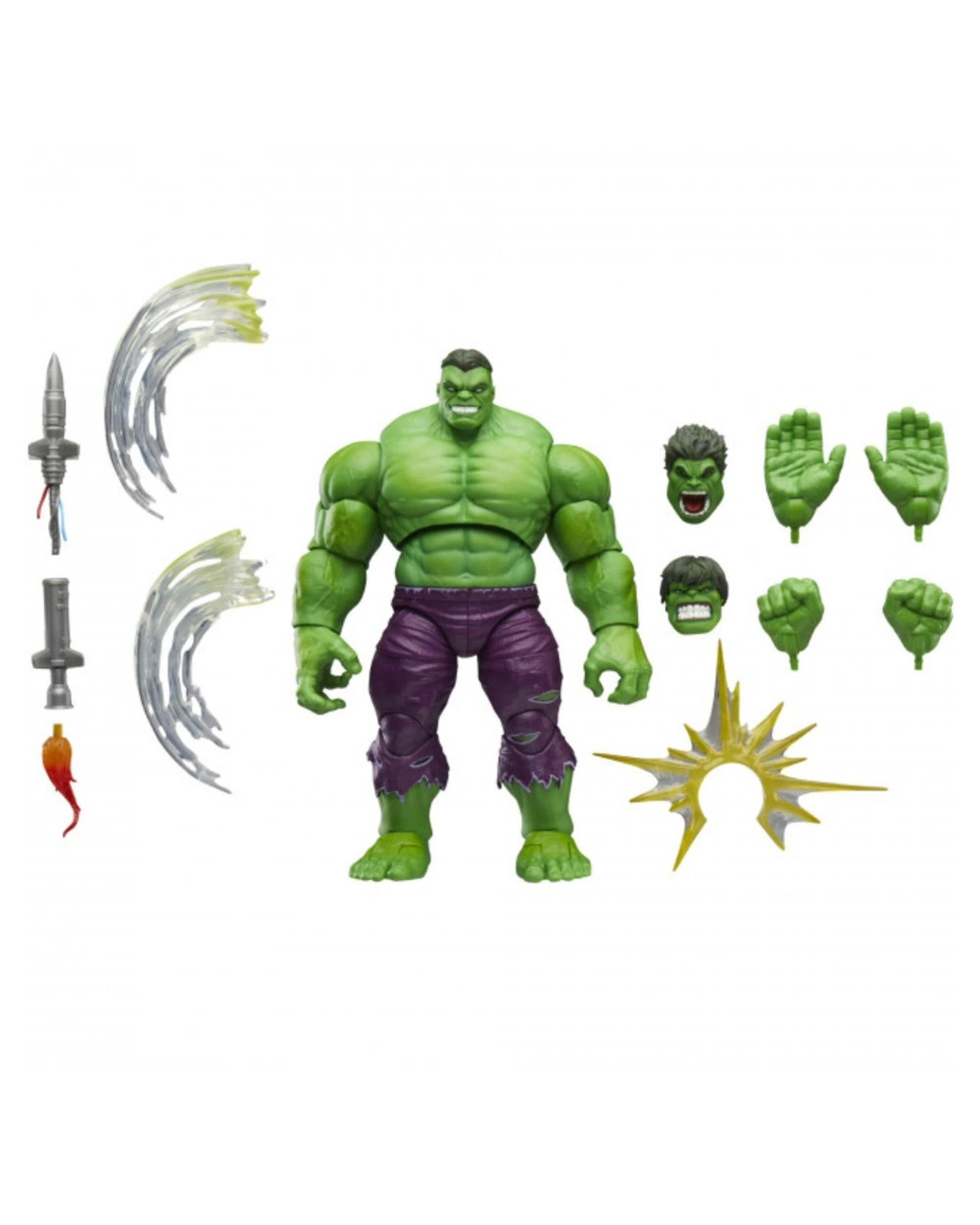 2 Hasbro Marvel Legends Maximum Series: Hulk Action Figure, 2 of 6