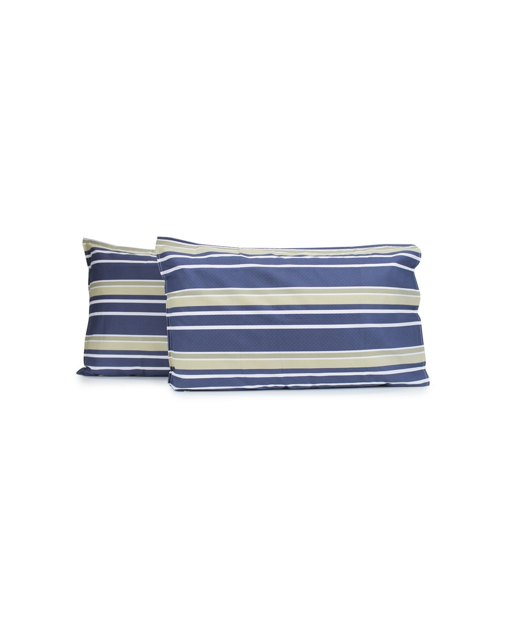 1 Jason Commercial Brighton Pillow Case Stripe 2pc 48x73cm - Multi, 1 of 1