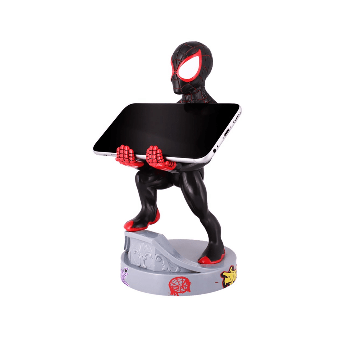 2 Marvel - Miles Morales Cable Guy Stand - Black,Grey, 2 of 4
