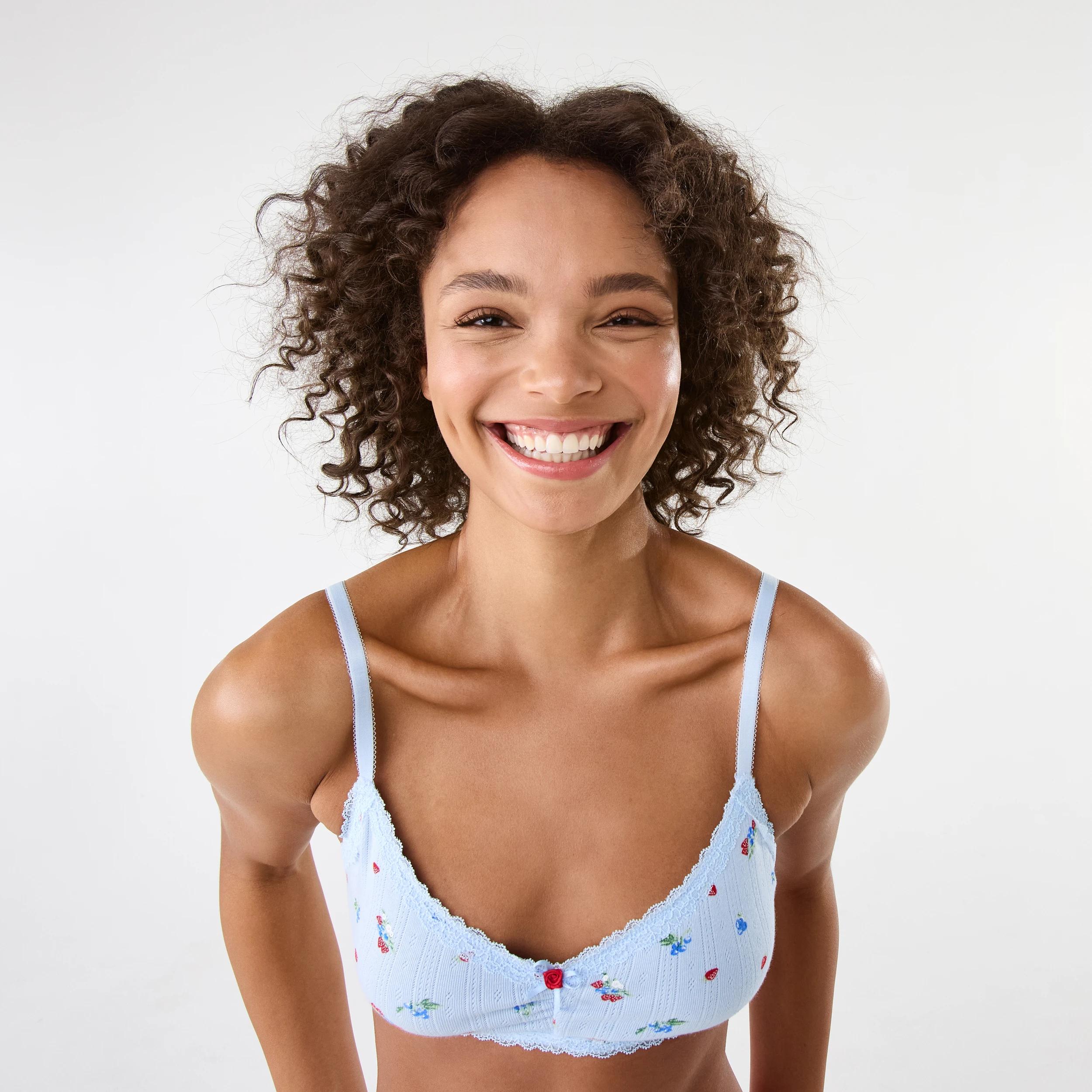 4 Pointelle Lace Trim Crop Fruits, 4 of 7