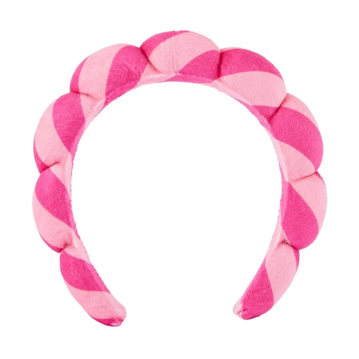 3 OXX Bodycare Scallop Shaped Beauty Headband - Pink, 3 of 4
