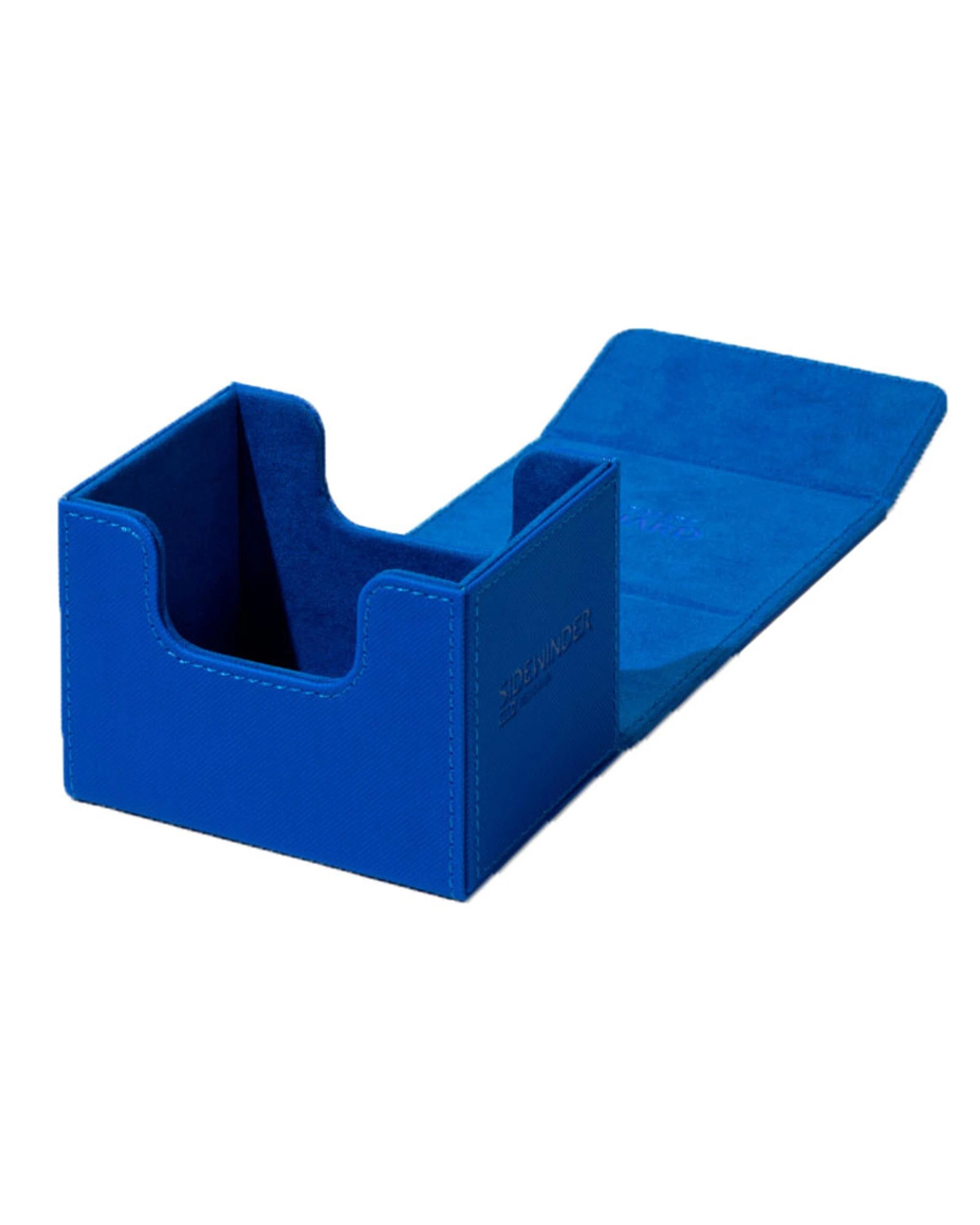 4 Ultimate Guard Sidewinder 100+ Xenoskin Monocolor Deck Box - Blue, 4 of 6