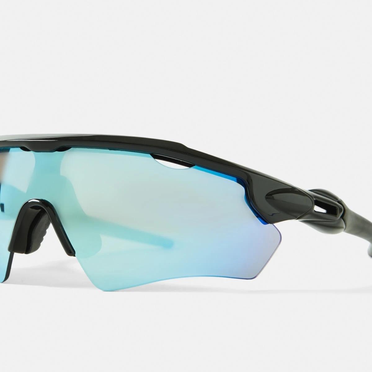 3 Sport Rimless Wrap Sunglasses Mirror, 3 of 5