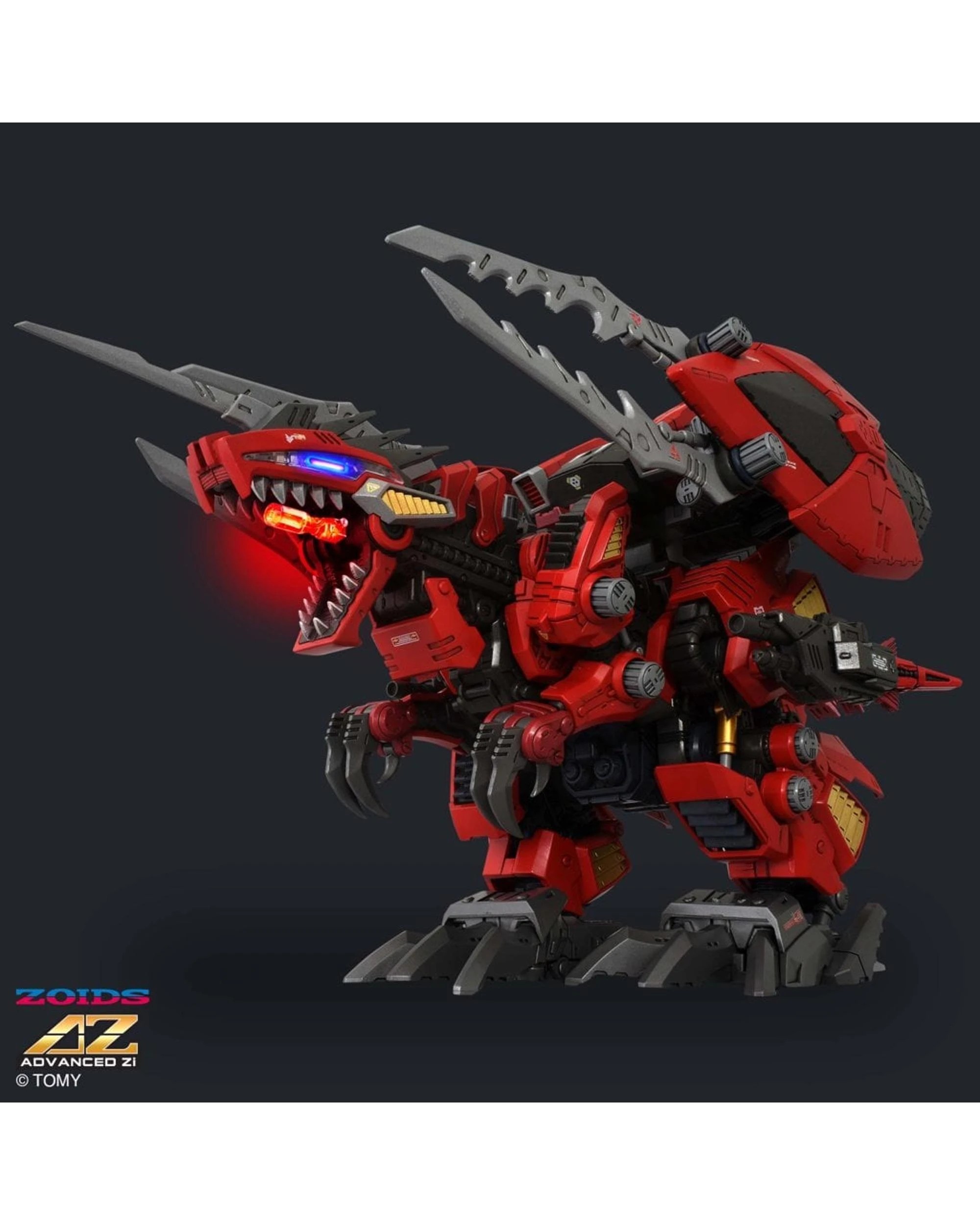 4 Takara Tomy Zoids Advanced Zi Series AZ-12 Geno Breaker Tyrannosaurus Type 1/72 Scale Model Kit, 4 of 10
