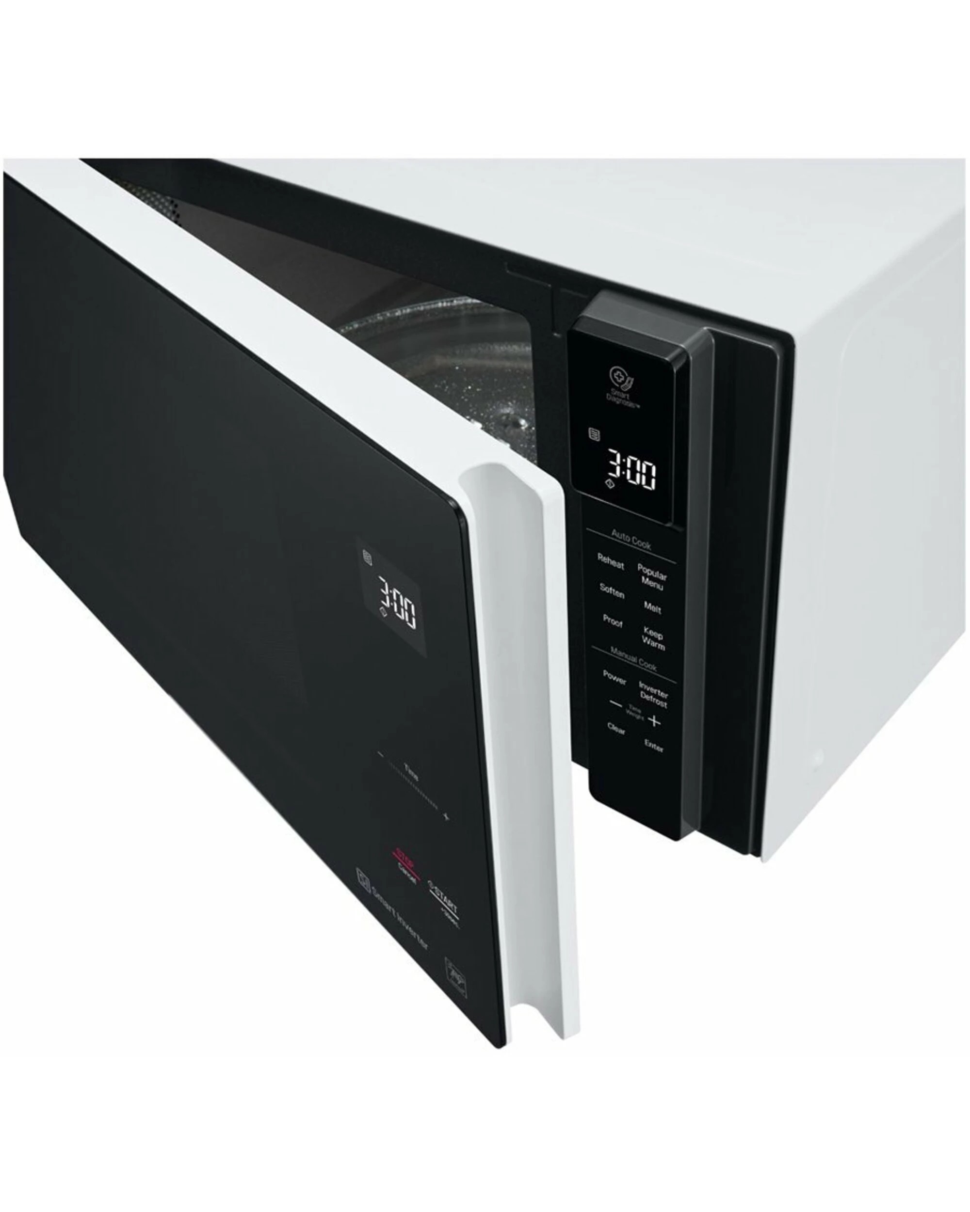 5 Lg 42L NeoChef Smart Inverter 1200W Microwave Oven White, 5 of 5