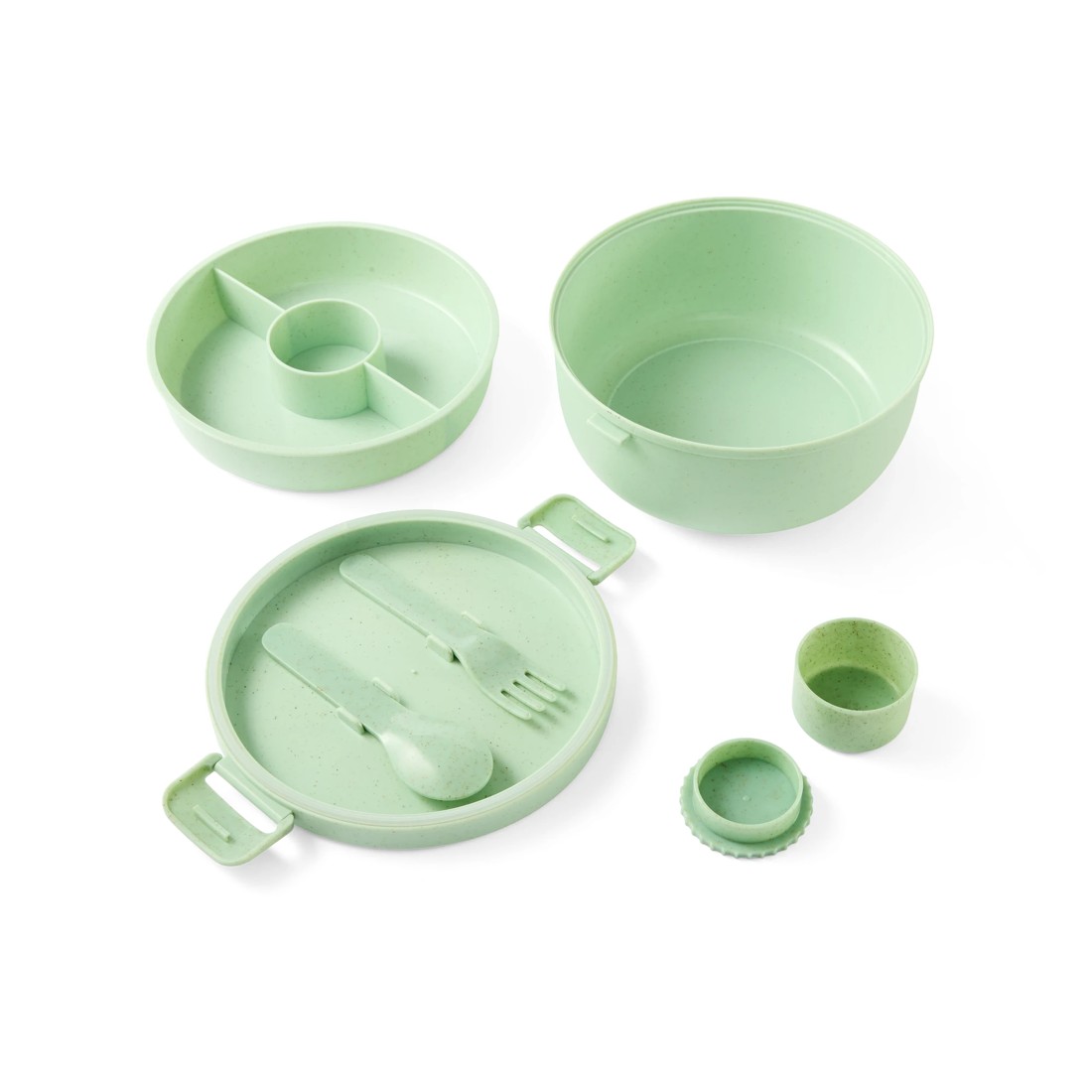 7 Green Wheat Straw Salad Bowl, 7 of 10