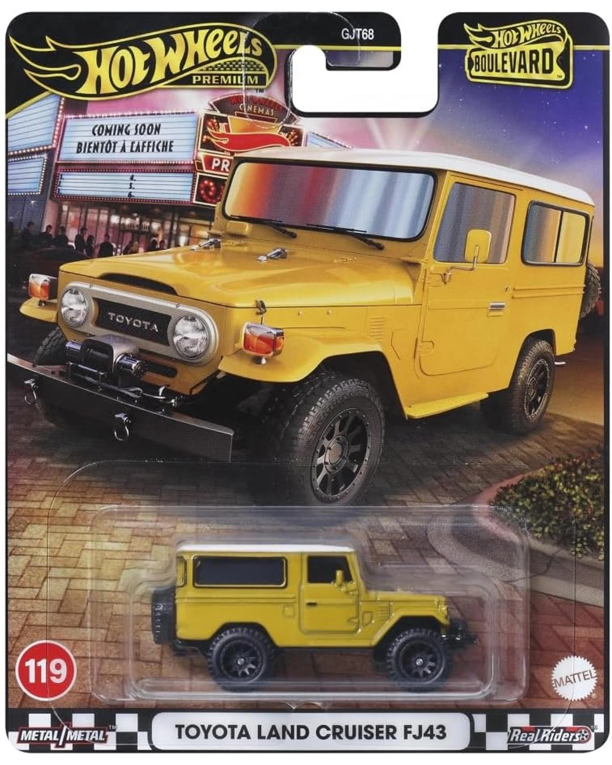 1 Hot Wheels Premium Boulevard Toyota Land Cruiser FJ43, 1 of 5