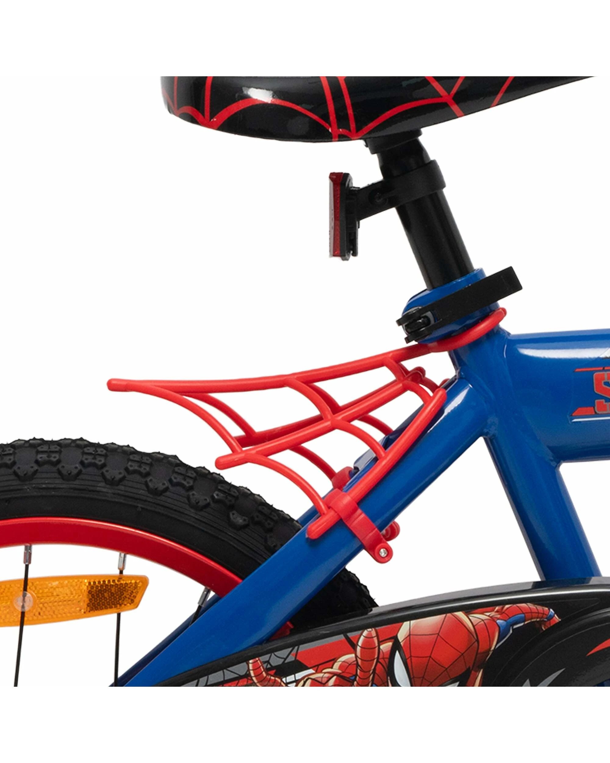 4 Marvel Spider-Man 40cm 3D Kids Bike - Blue, 4 of 6