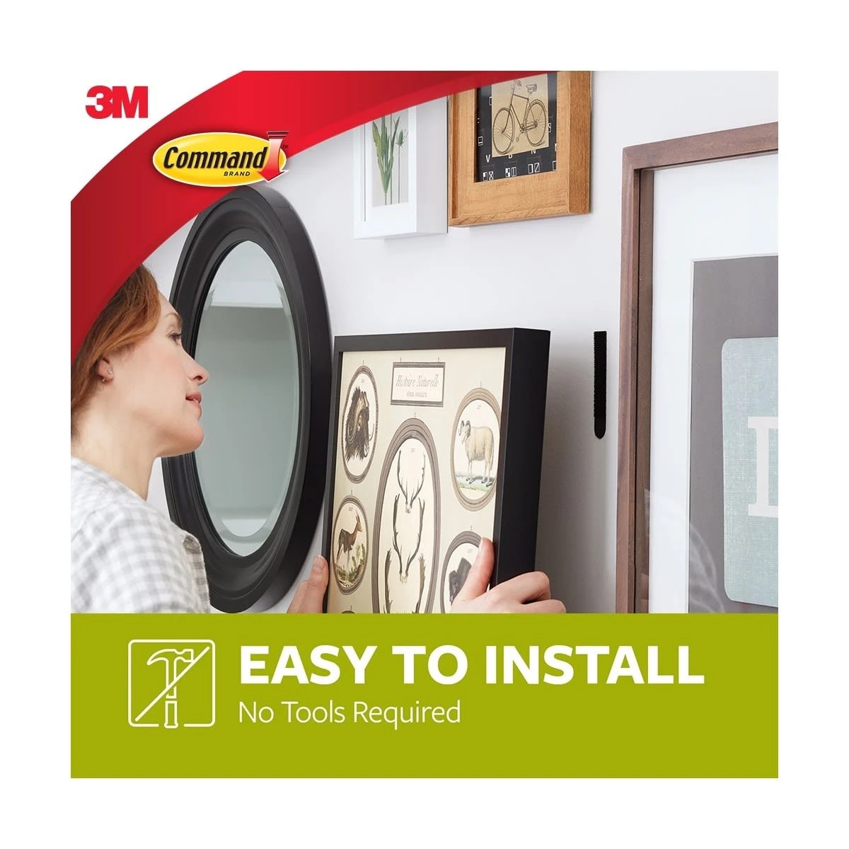 2 16 Pack 3M Command XL Picture Hanging Strips - Black, 2 of 6