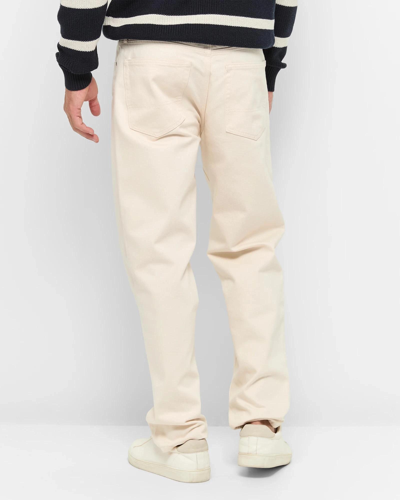 4 Target Man Relaxed Fit Denim Jeans ECRU, 4 of 5