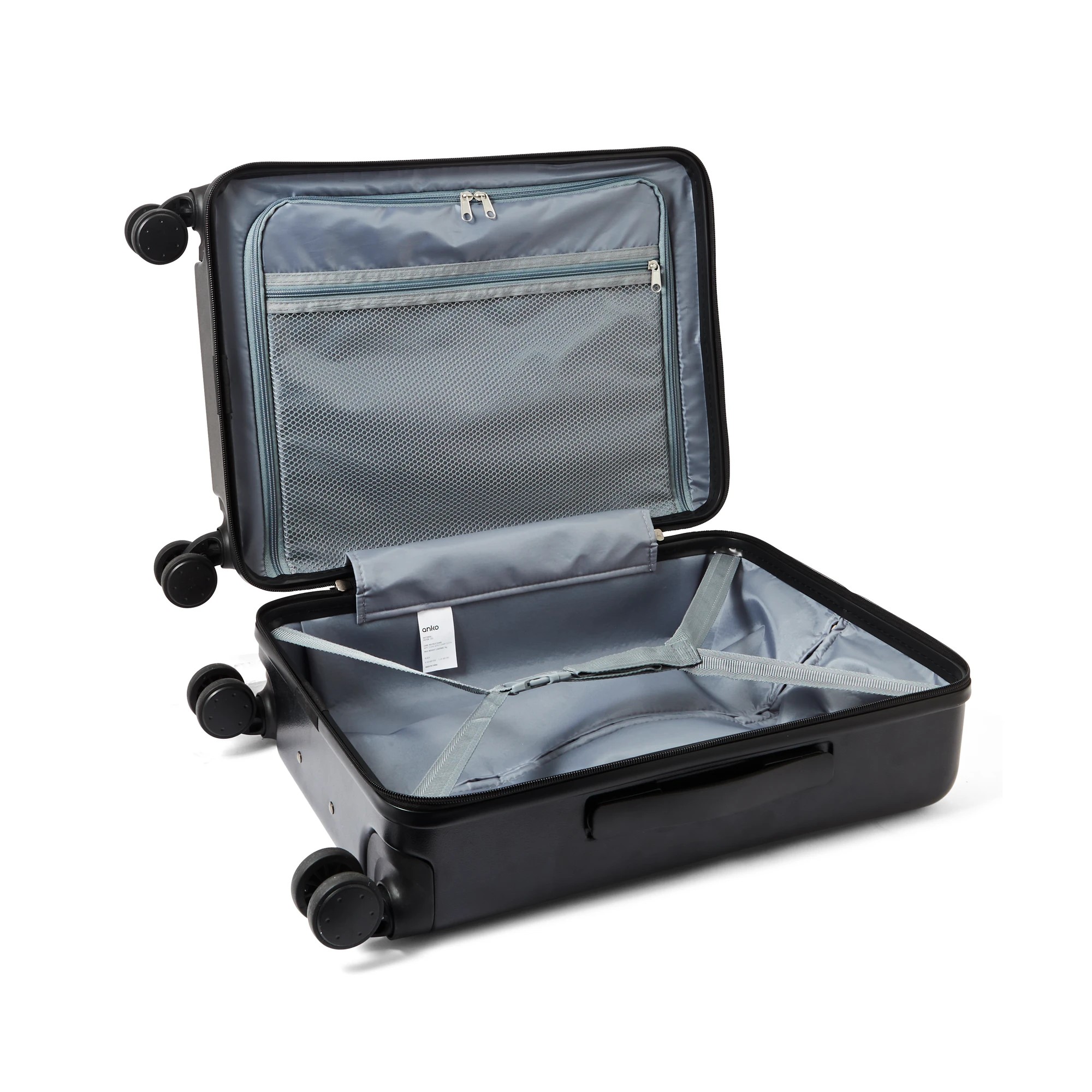 6 49cm Open Front Hard Case with Cup Holder - Black, 6 of 10