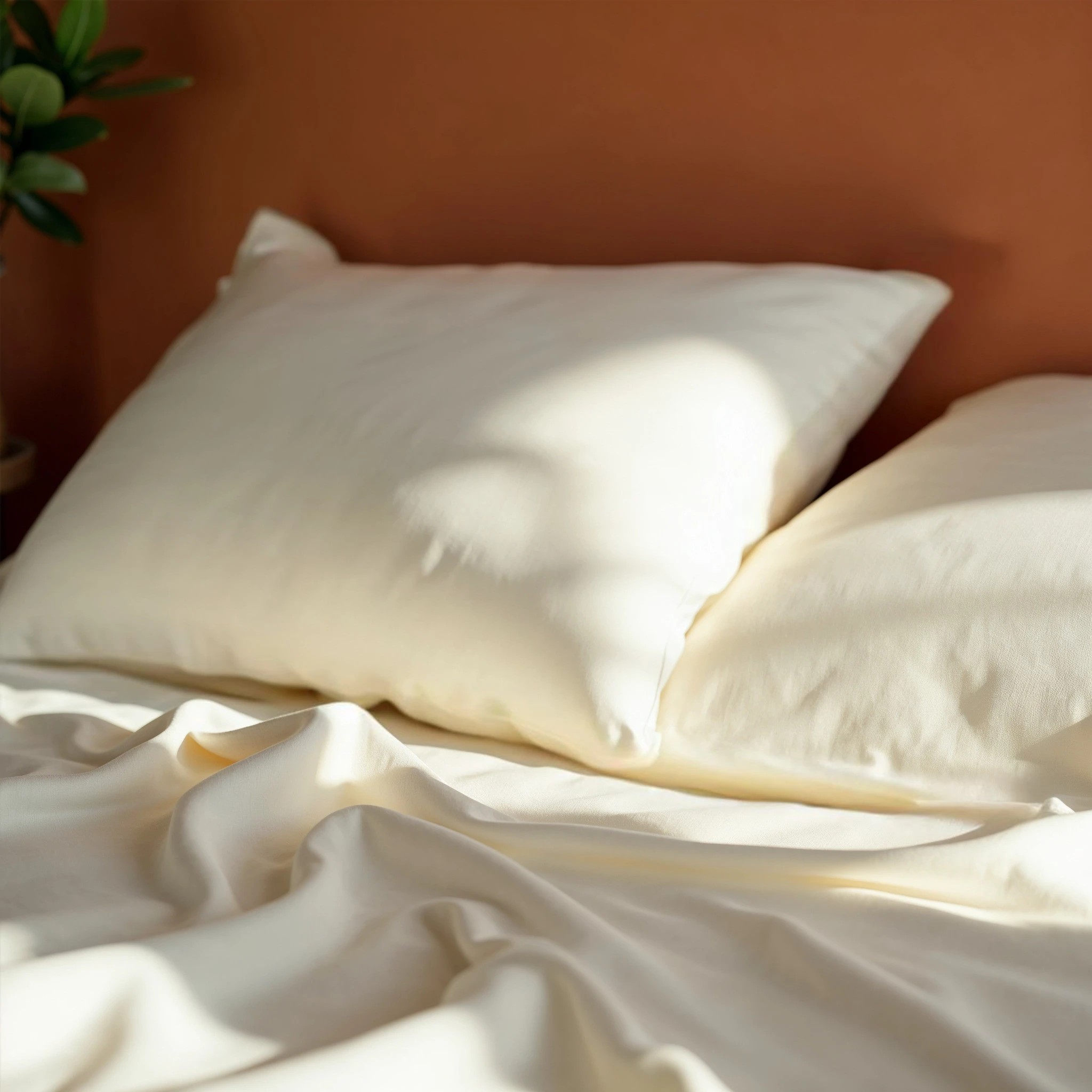 3 Royal Comfort 1000TC Bamboo Blend Sheet Pillowcase Set Ultra Soft - Double Bed - White, 3 of 4