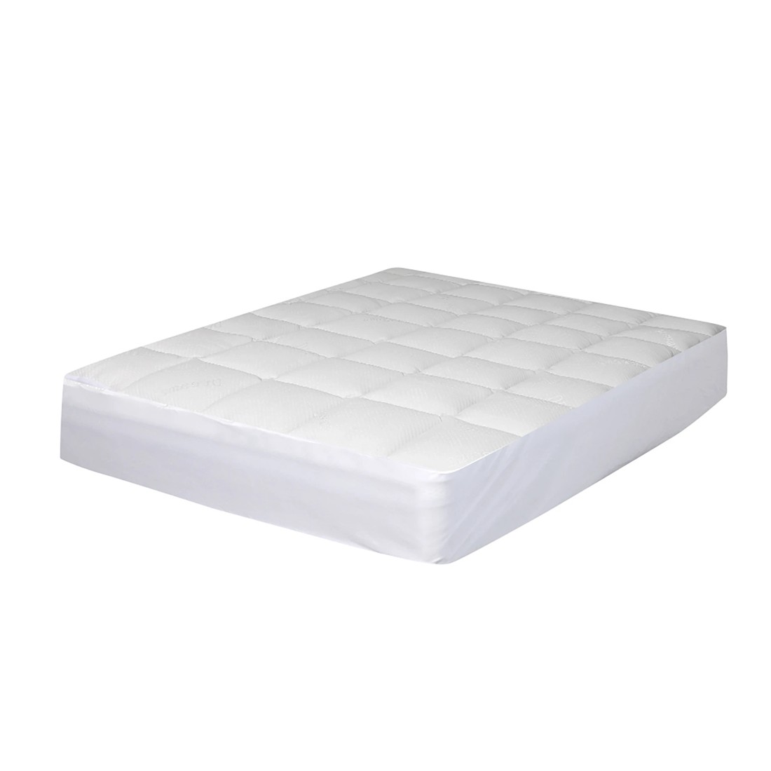 1 Dreamz Mattress Topper 1000gsm Single, 1 of 6