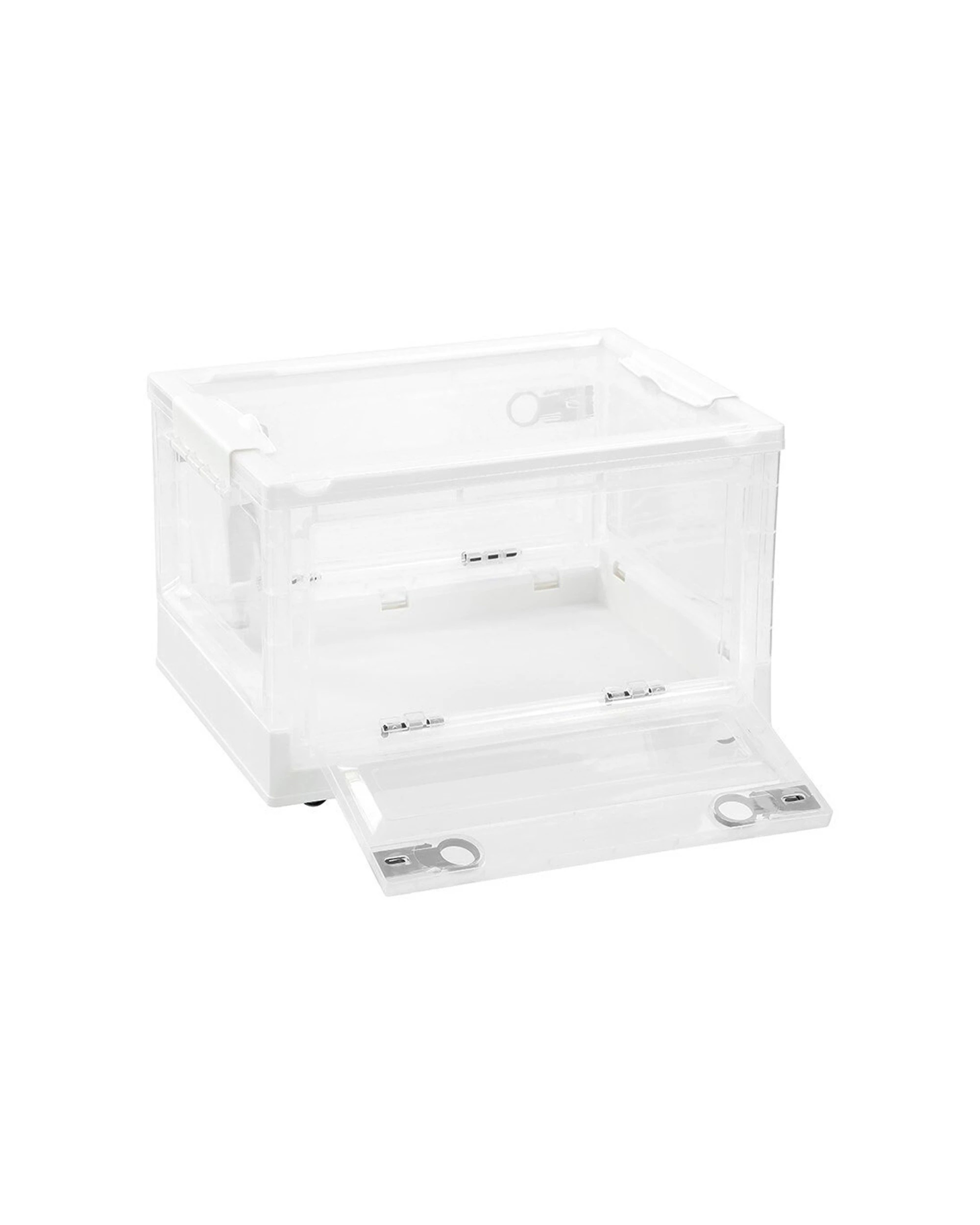 7 Boxsweden Foldaway Stackable Box 18.5L - Stackable Storage Box - Wheels
 - plain, 7 of 9