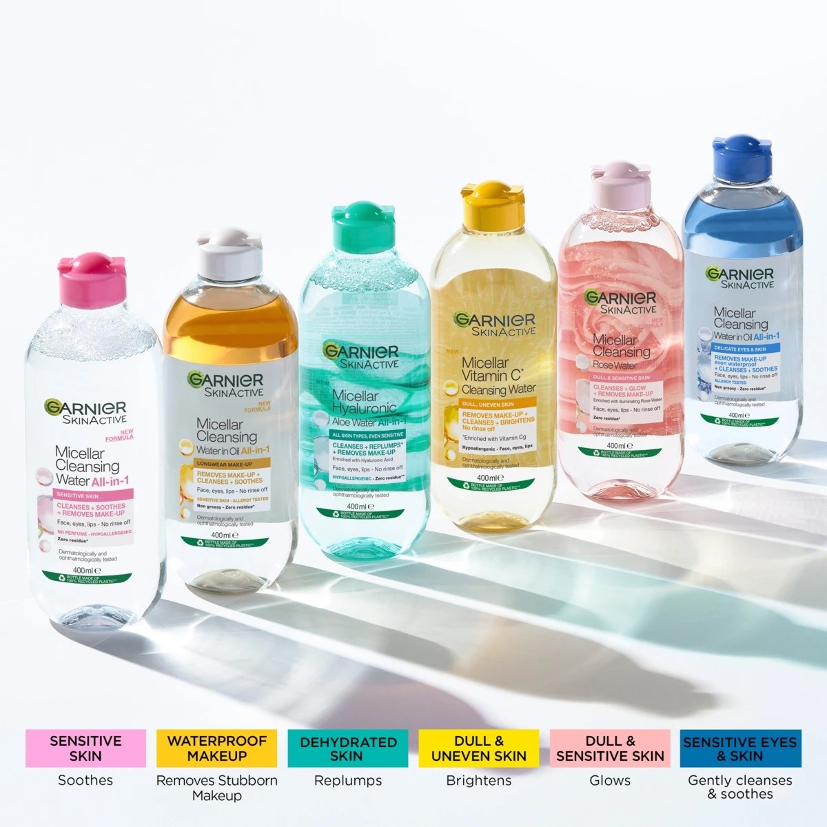 7 Garnier SkinActive Micellar Cleansing Water All-in-1 400ml - Hyaluronic Acid and Aloe Vera, 7 of 9