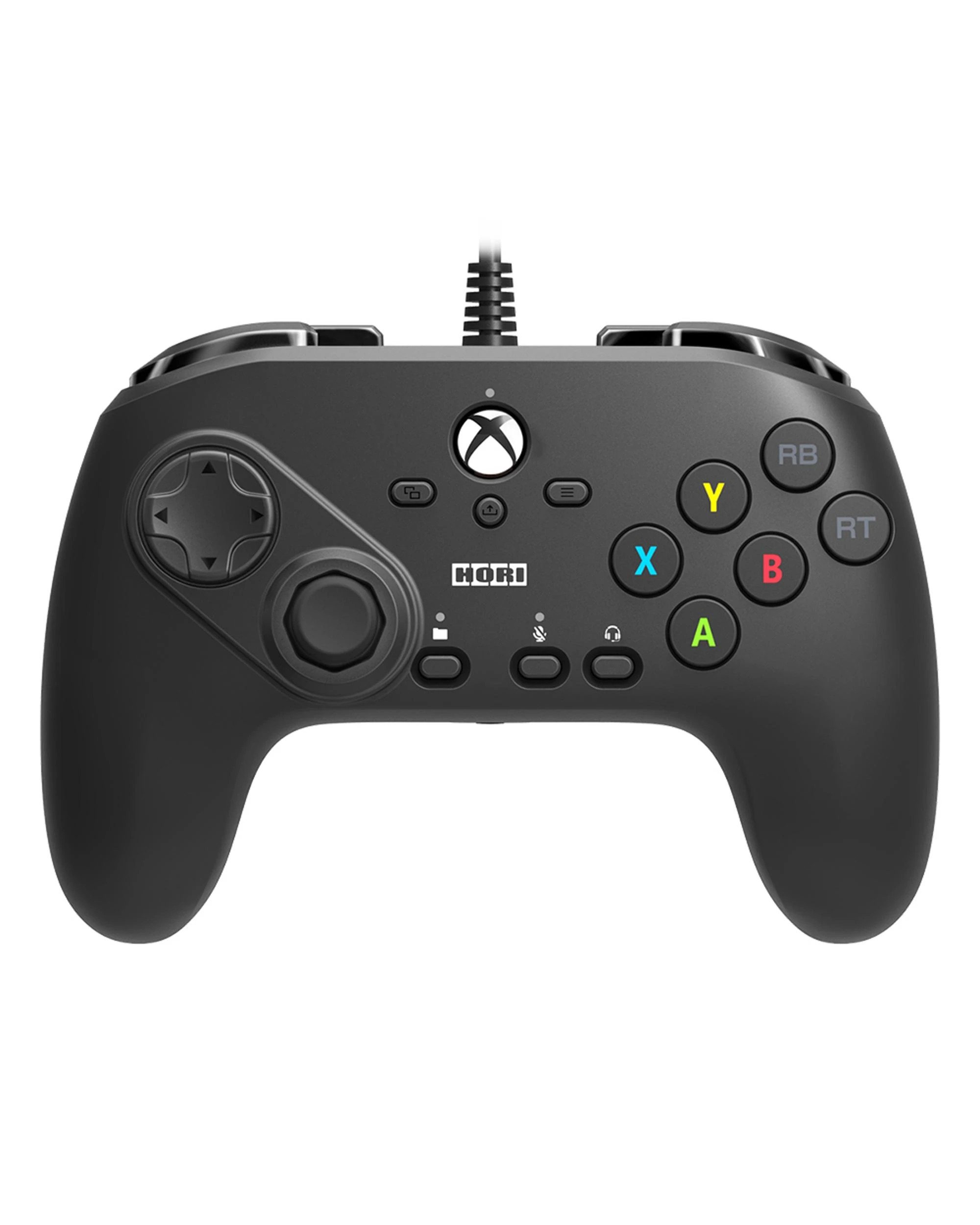 1 HORI Fighting Commander Wired Controller for Xbox Series X|S and Xbox One - Black, 1 of 3